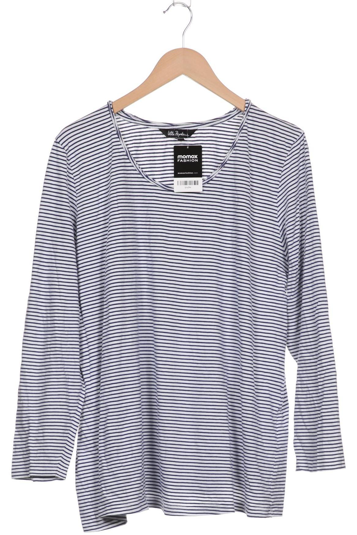 

Ulla Popken Damen Langarmshirt, weiß