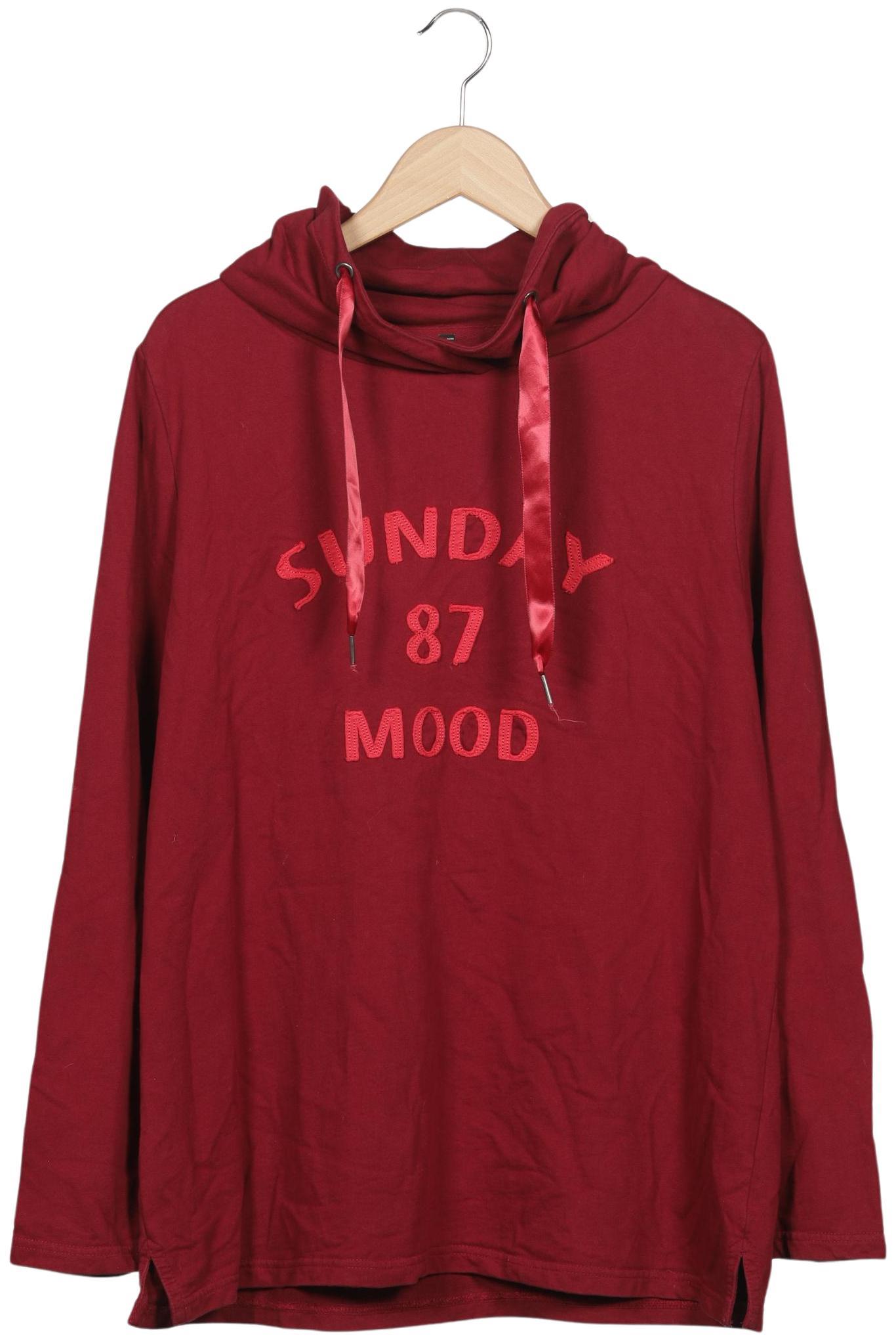 

Ulla Popken Damen Sweatshirt, rot, Gr. 42