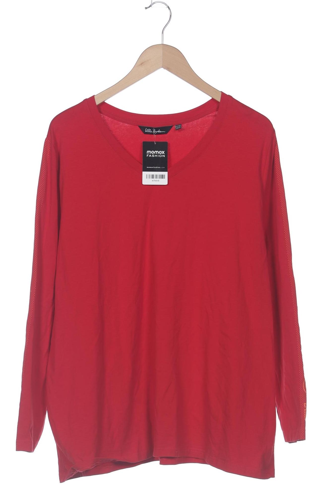 

Ulla Popken Damen Langarmshirt, rot, Gr. 50