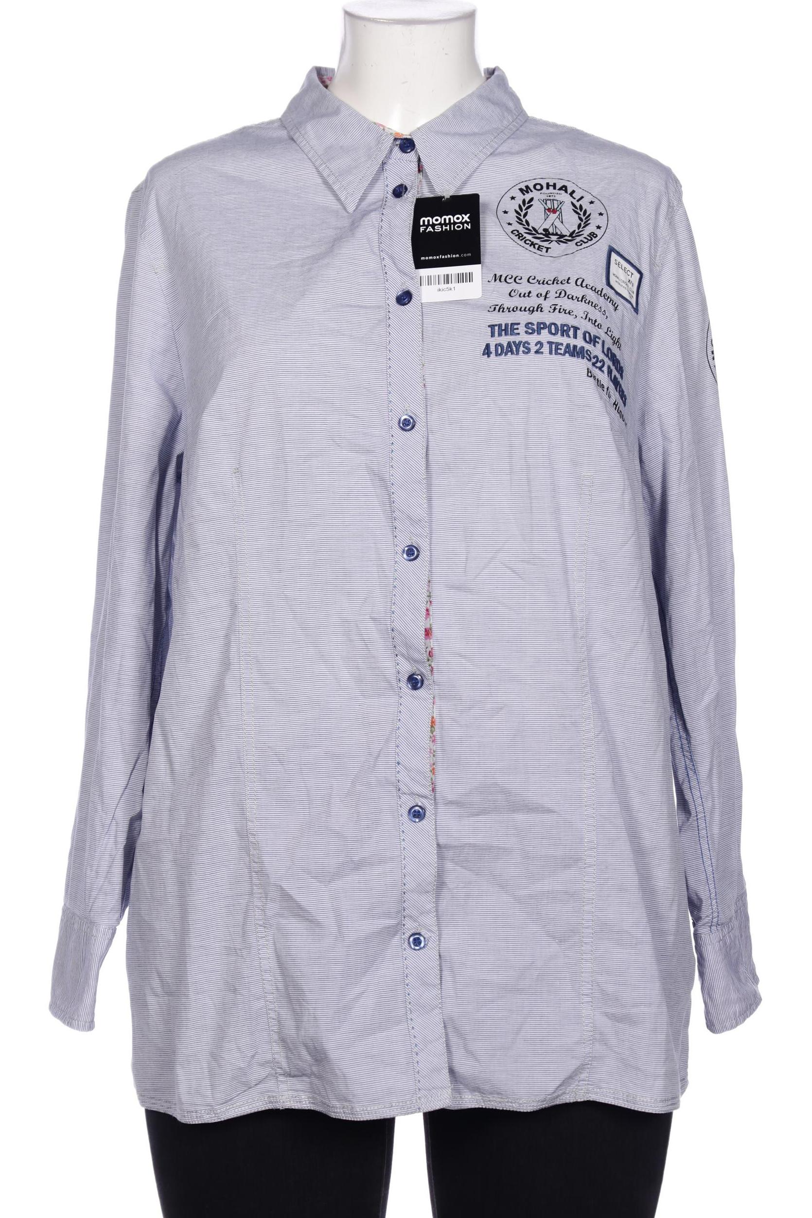 

Ulla Popken Damen Bluse, blau, Gr. 46