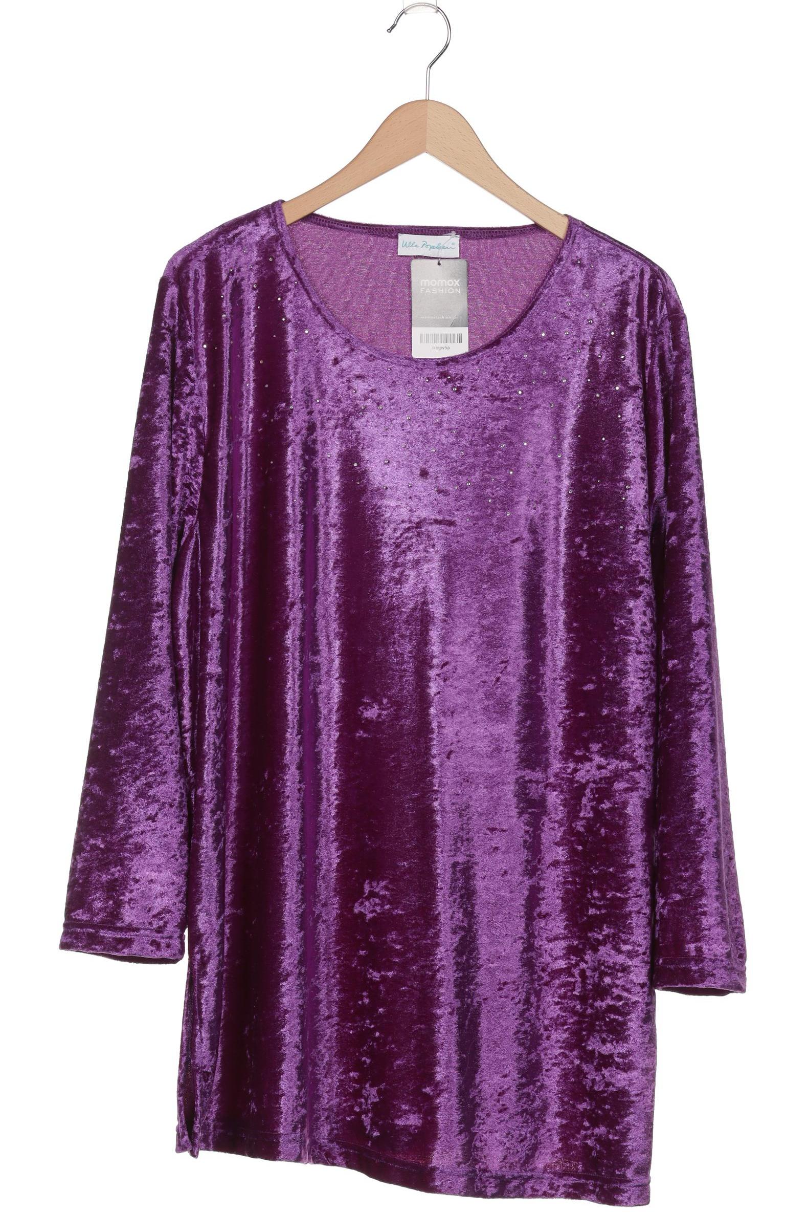 

Ulla Popken Damen Langarmshirt, flieder, Gr. 50
