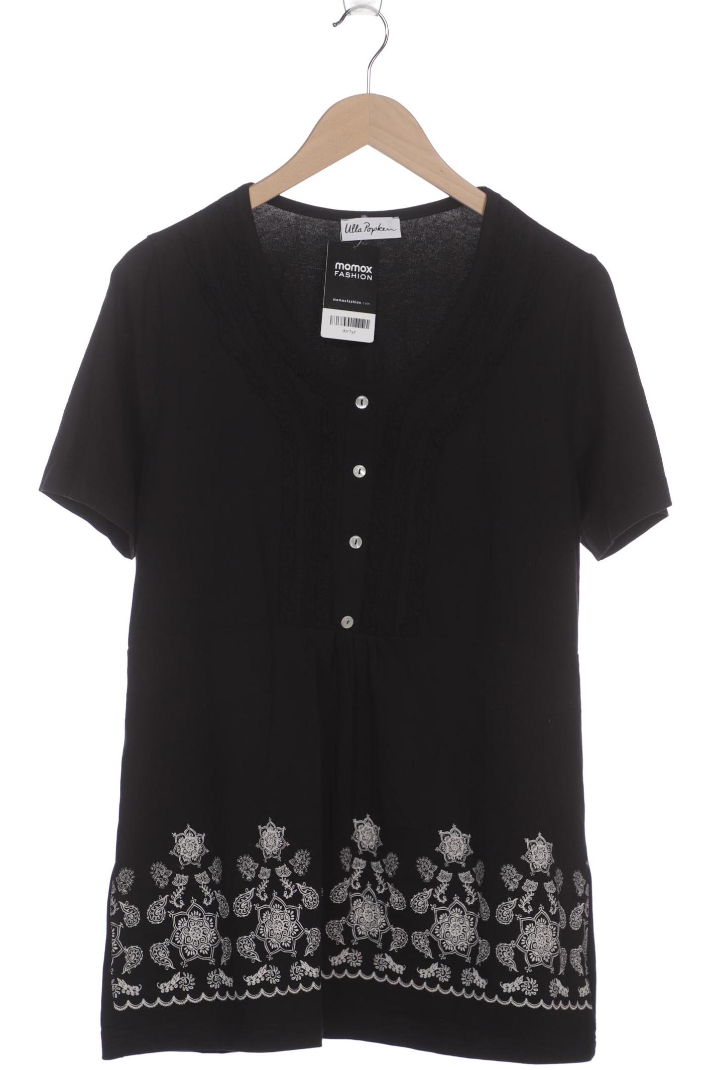 

Ulla Popken Damen T-Shirt, schwarz, Gr. 42