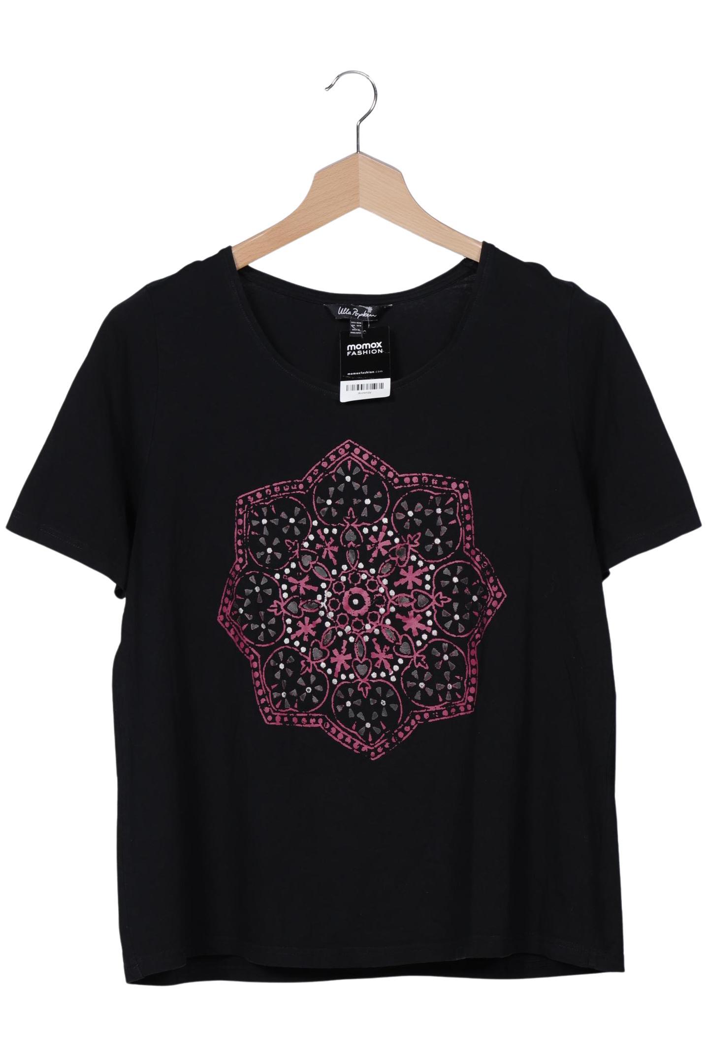 

Ulla Popken Damen T-Shirt, schwarz, Gr. 46