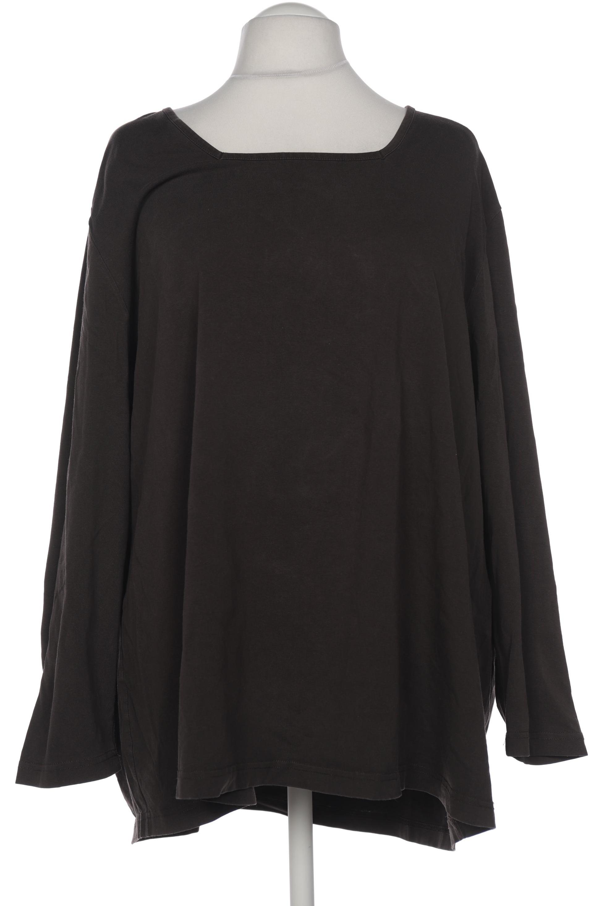 

Ulla Popken Damen Langarmshirt, braun