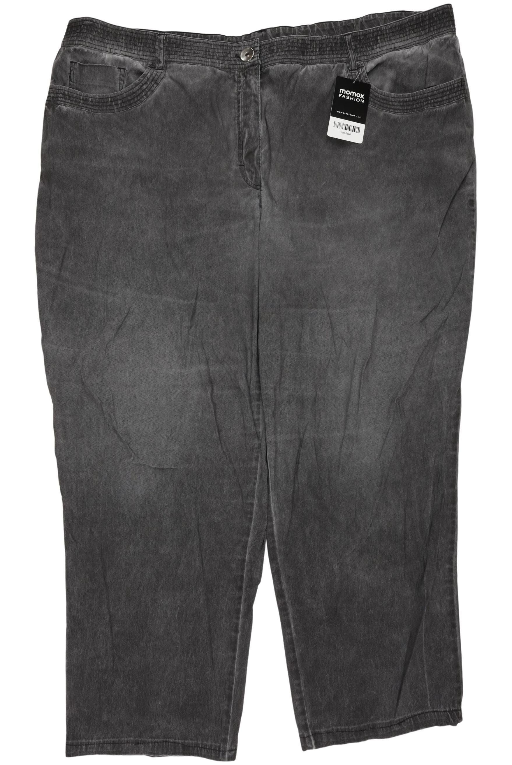 

Ulla Popken Damen Jeans, grau, Gr. 52