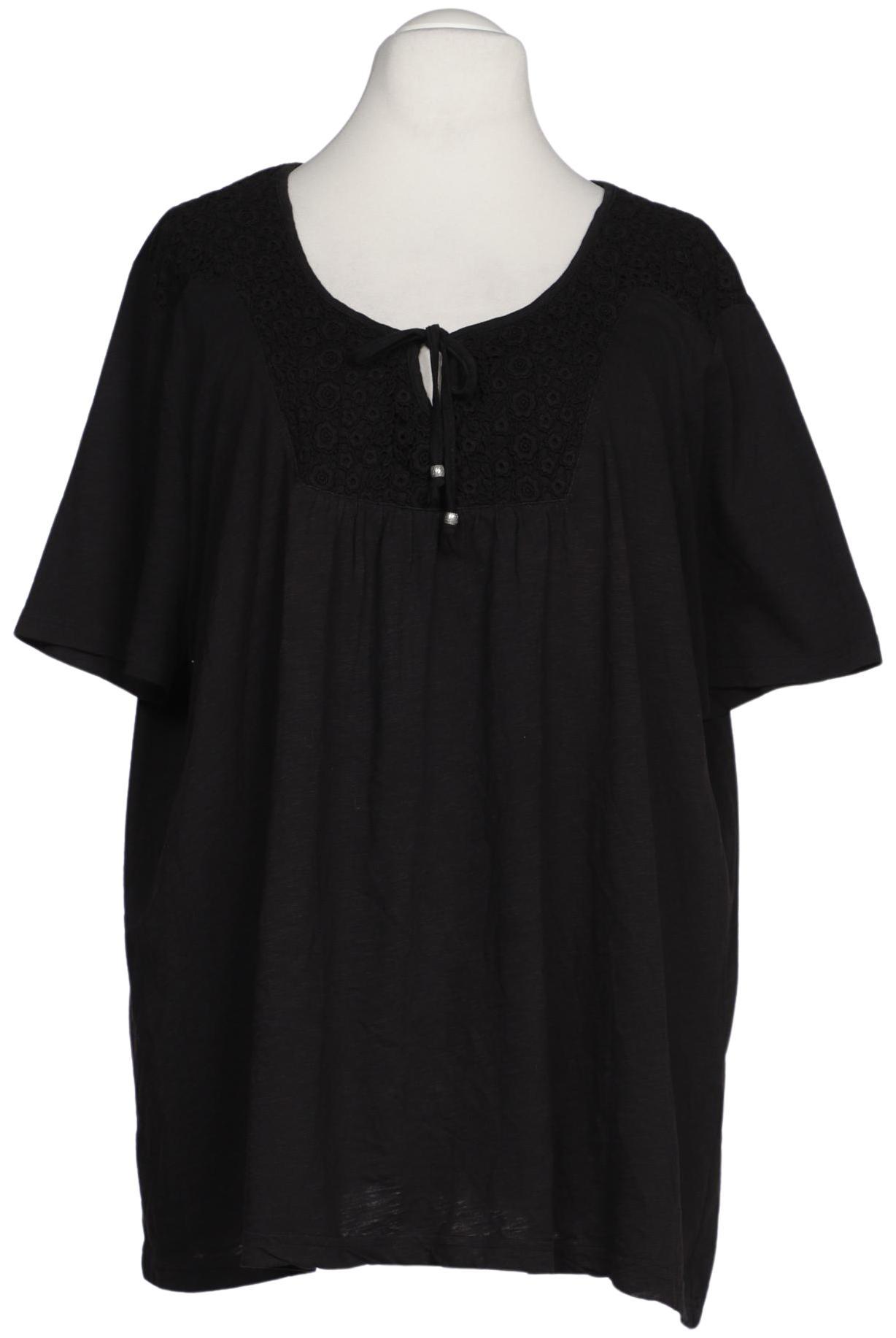 

Ulla Popken Damen T-Shirt, schwarz, Gr. 54