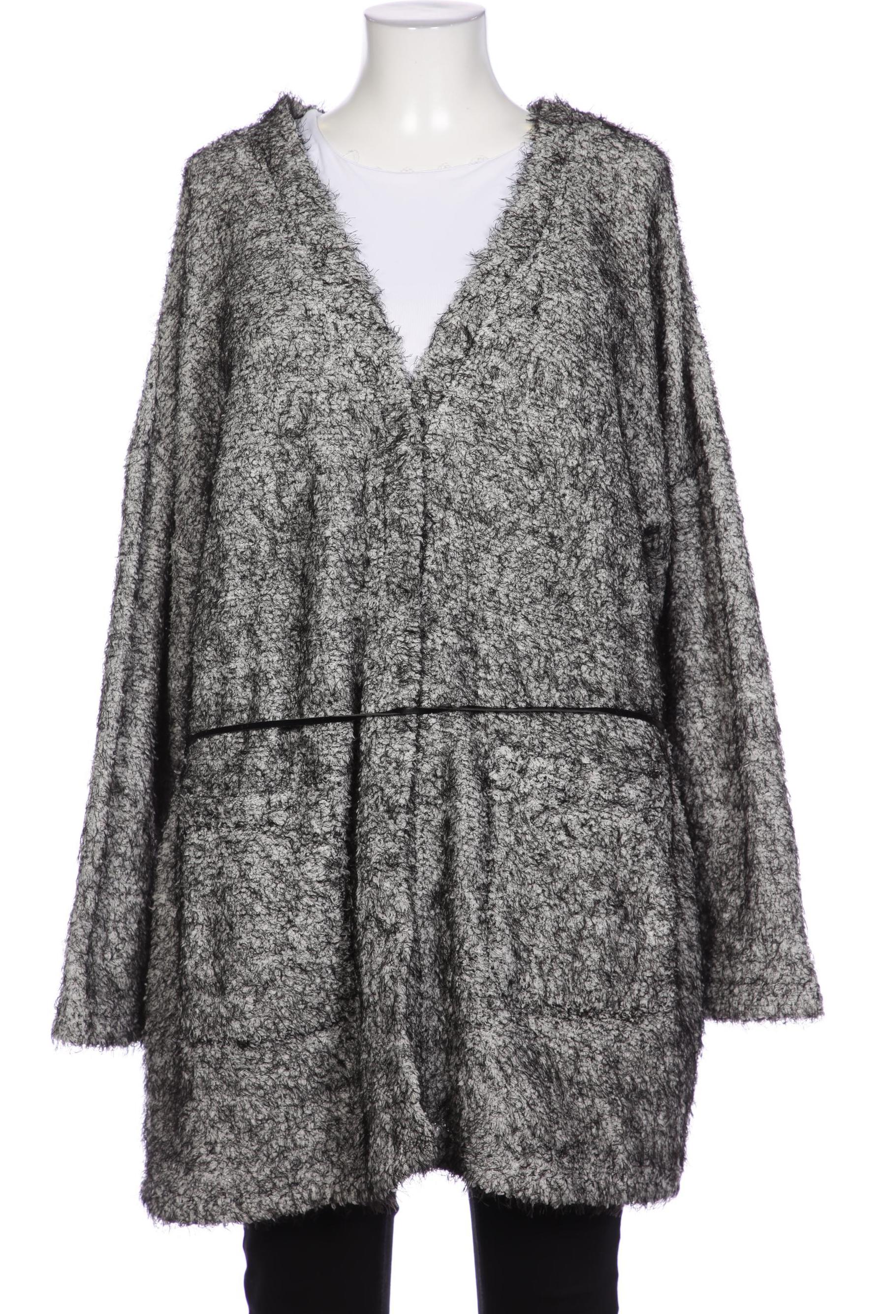 

Ulla Popken Damen Strickjacke, grau, Gr. 50