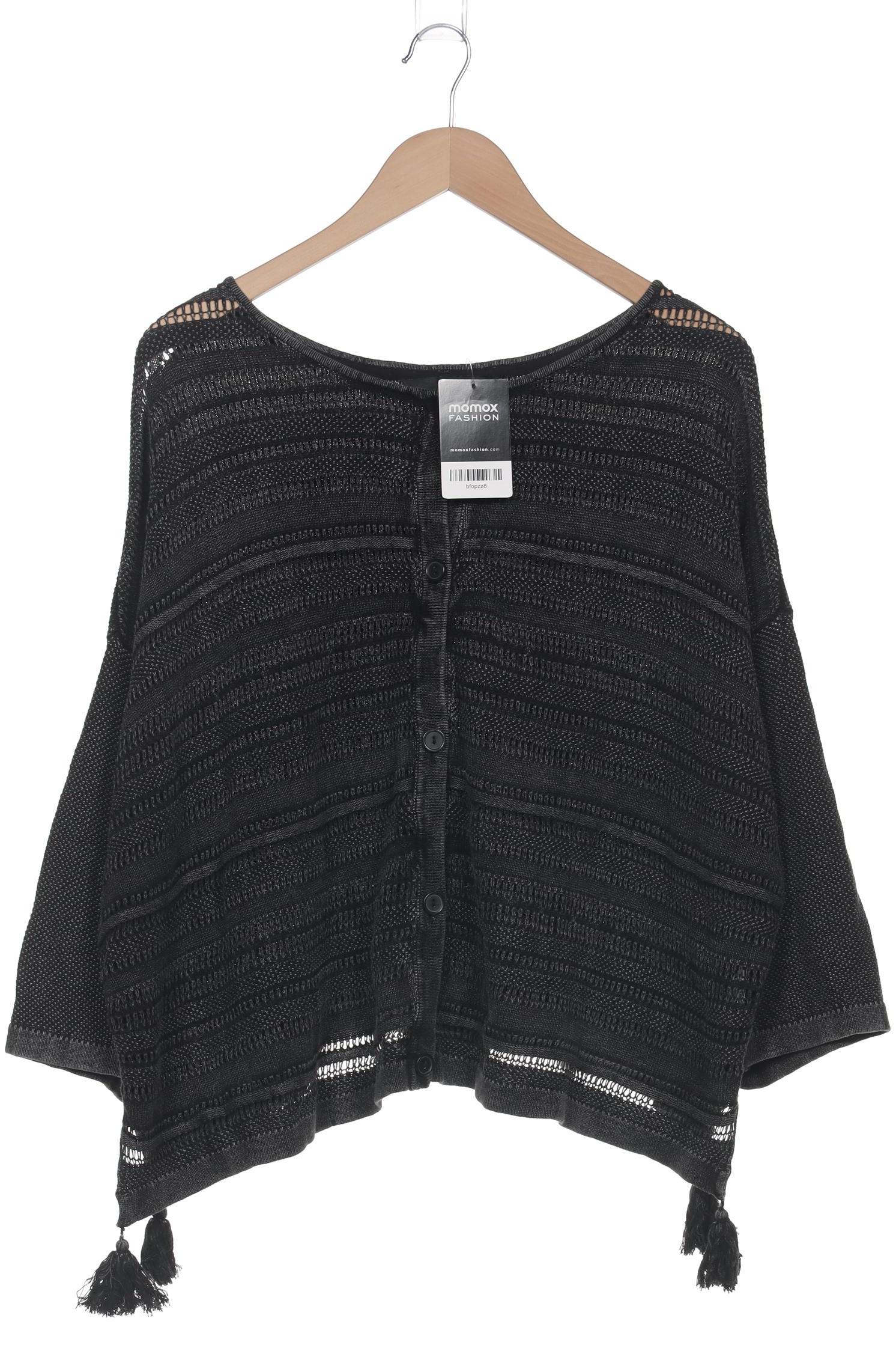 

Ulla Popken Damen Strickjacke, schwarz, Gr. 46