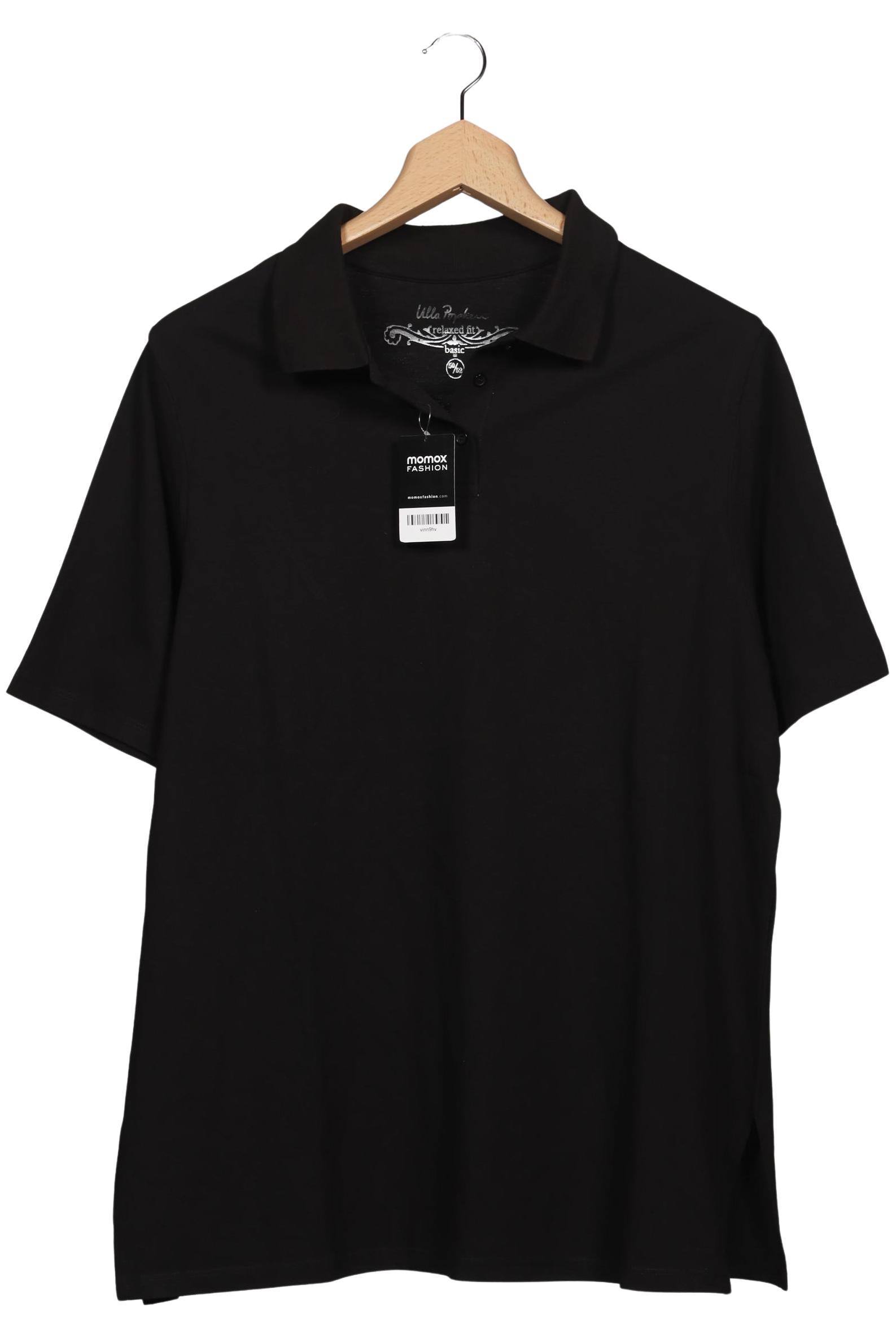 

Ulla Popken Damen Poloshirt, schwarz, Gr. 50