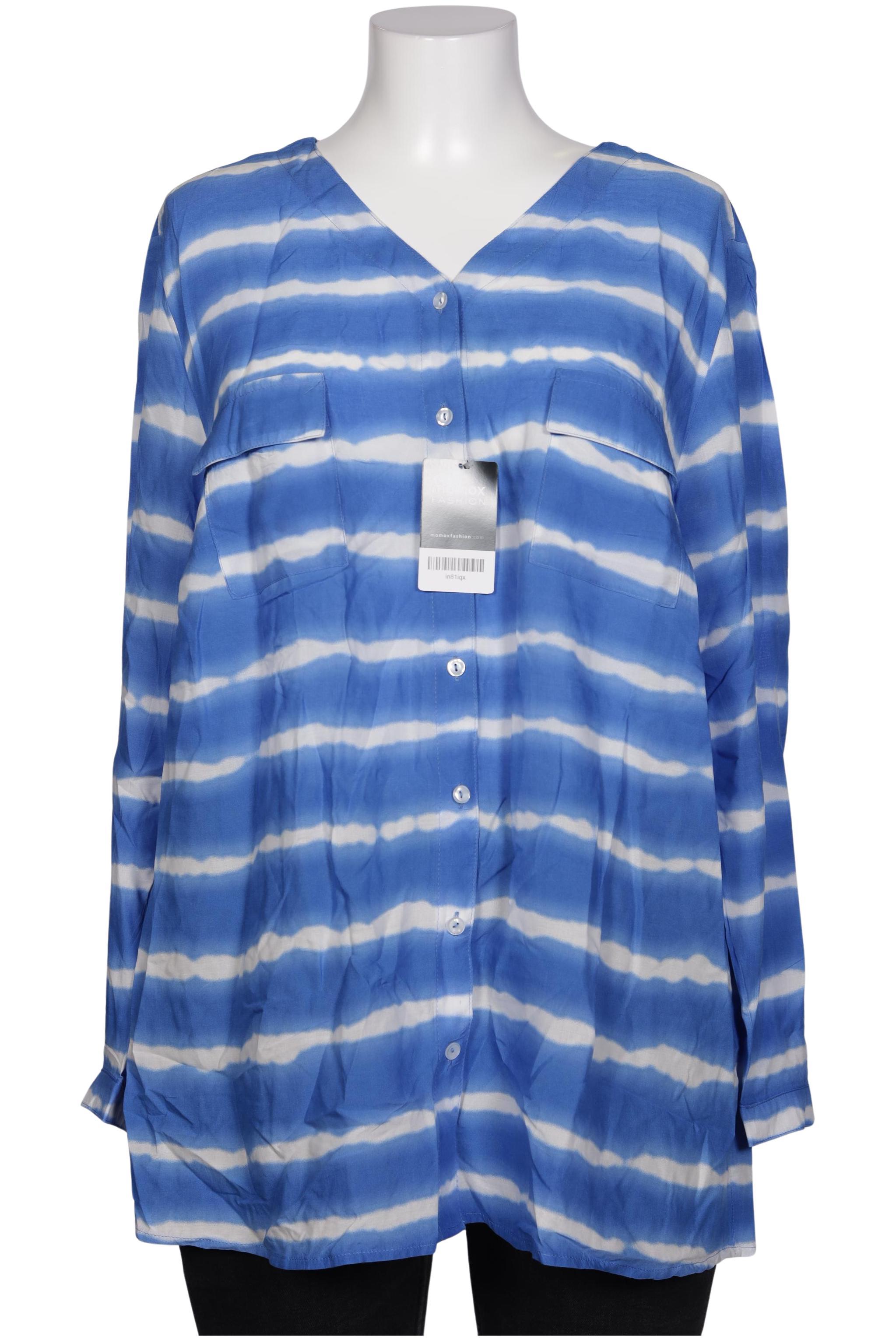 

Ulla Popken Damen Bluse, blau, Gr. 46