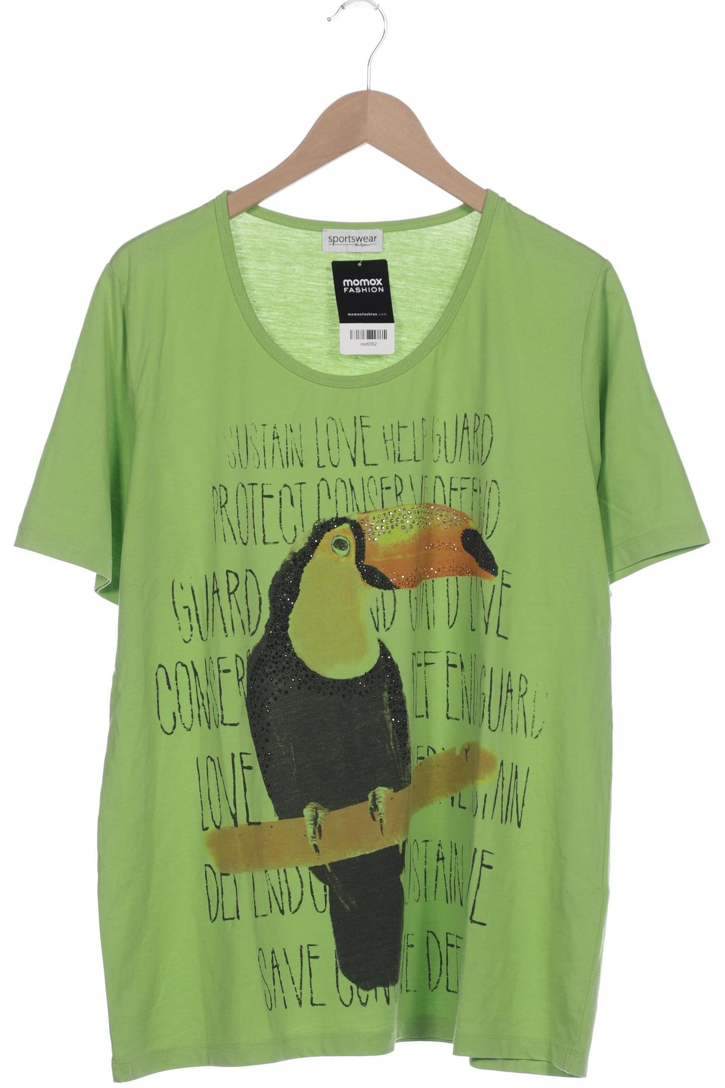

Ulla Popken Damen T-Shirt, grün, Gr. 46