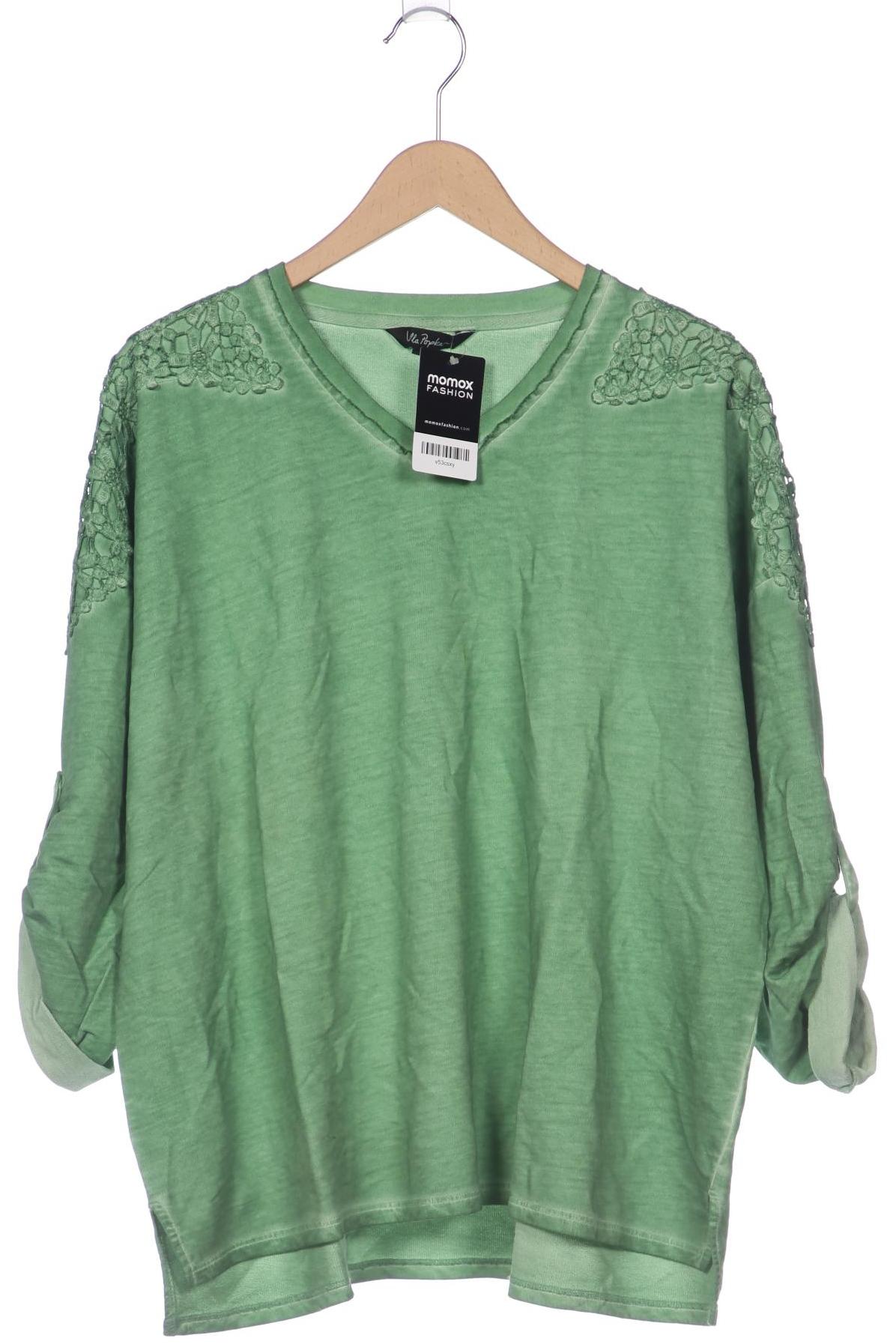 

Ulla Popken Damen Sweatshirt, grün, Gr. 46