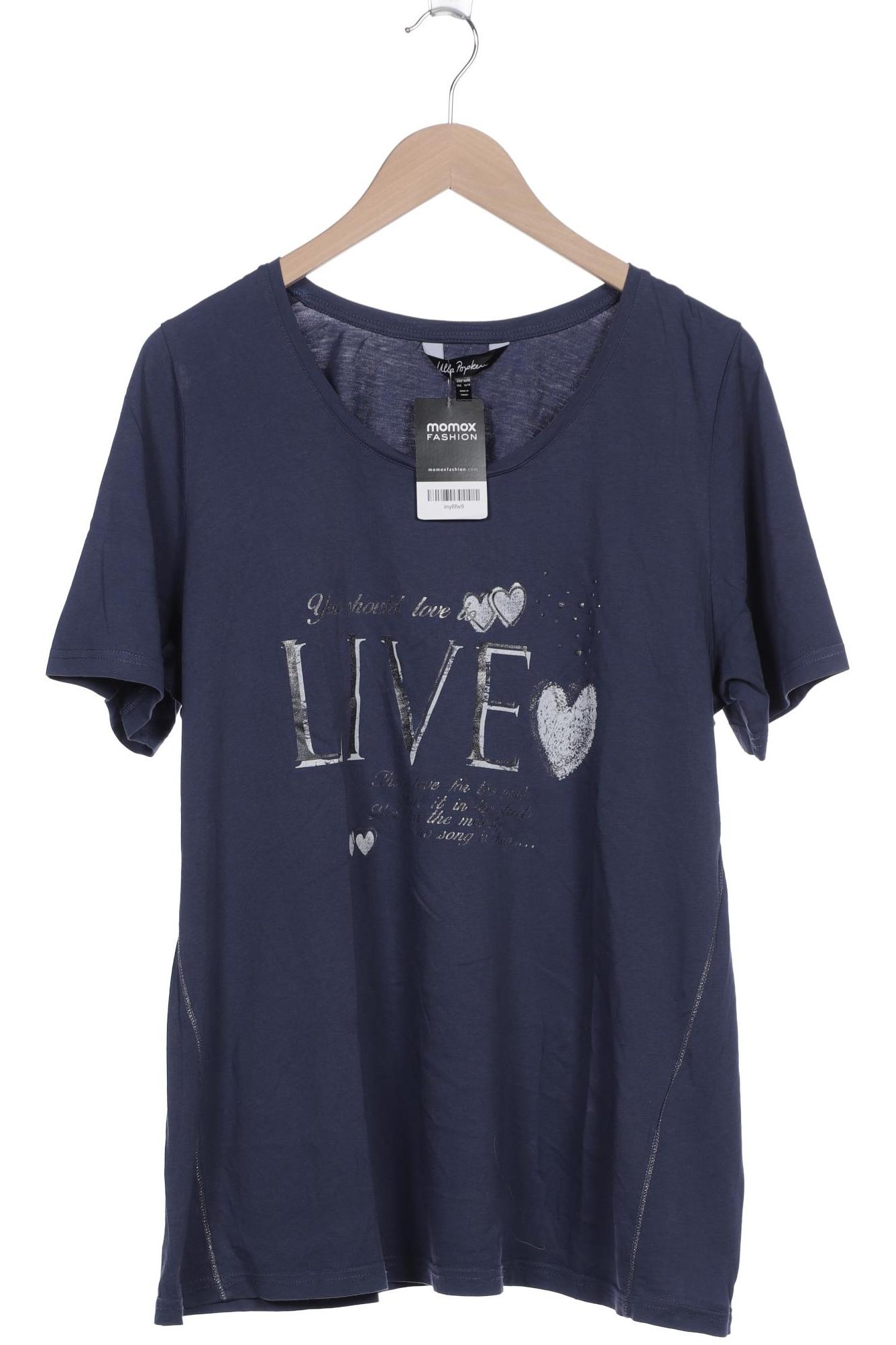 

Ulla Popken Damen T-Shirt, marineblau