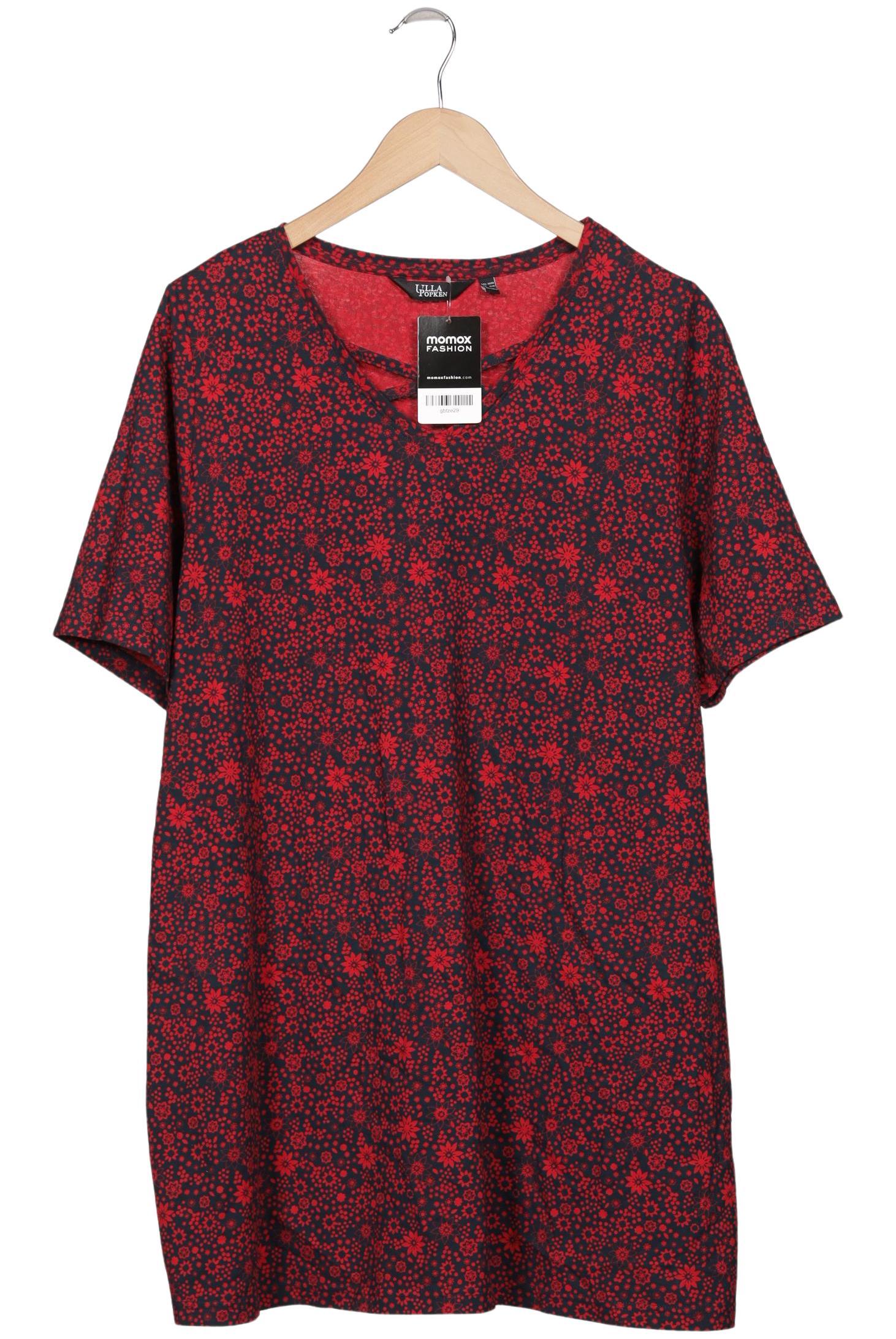 

Ulla Popken Damen T-Shirt, rot, Gr. 46