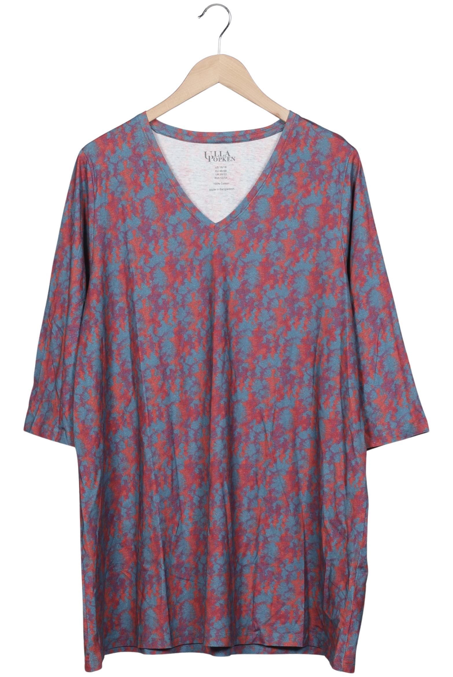 

Ulla Popken Damen Langarmshirt, mehrfarbig, Gr. 46