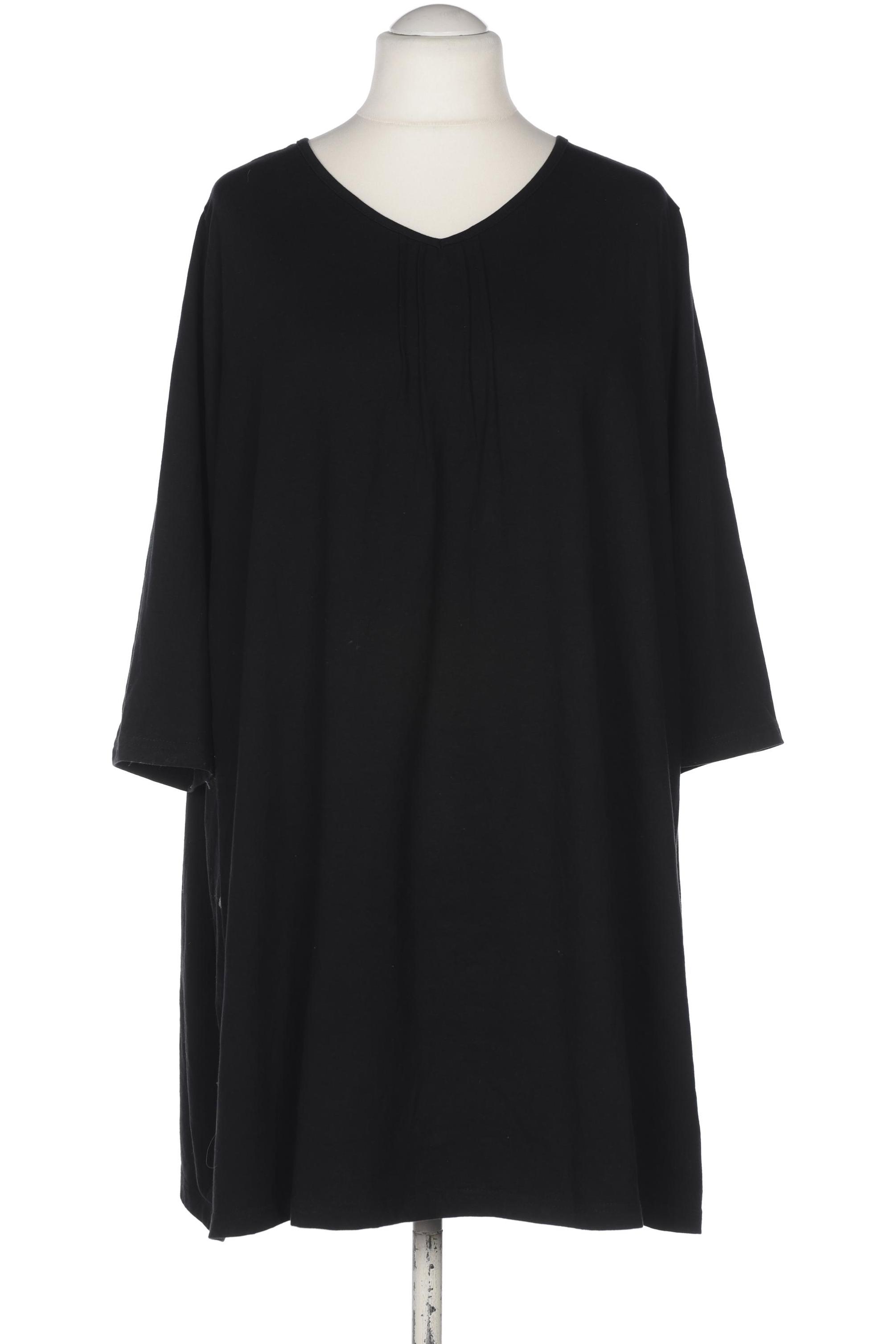 

Ulla Popken Damen Langarmshirt, schwarz, Gr. 24