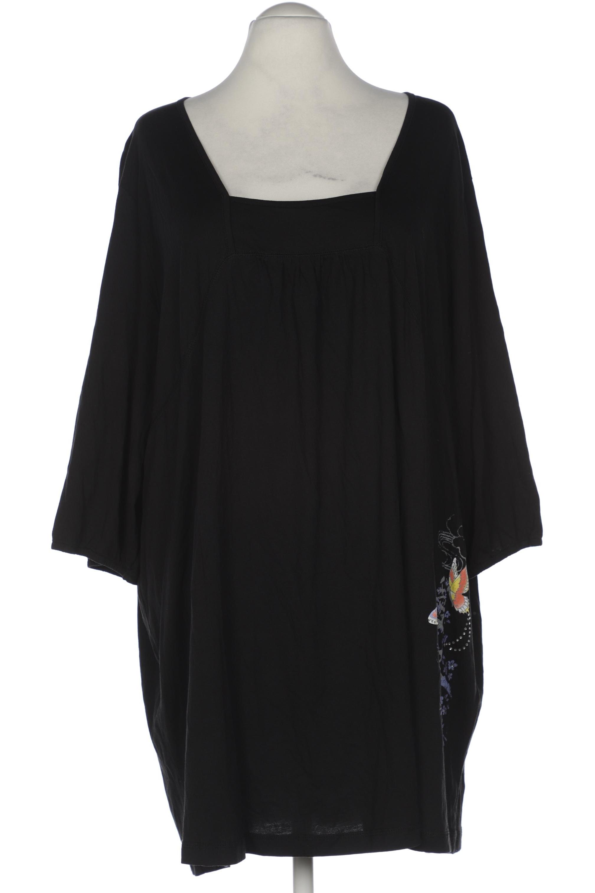 

Ulla Popken Damen Langarmshirt, schwarz, Gr. 58