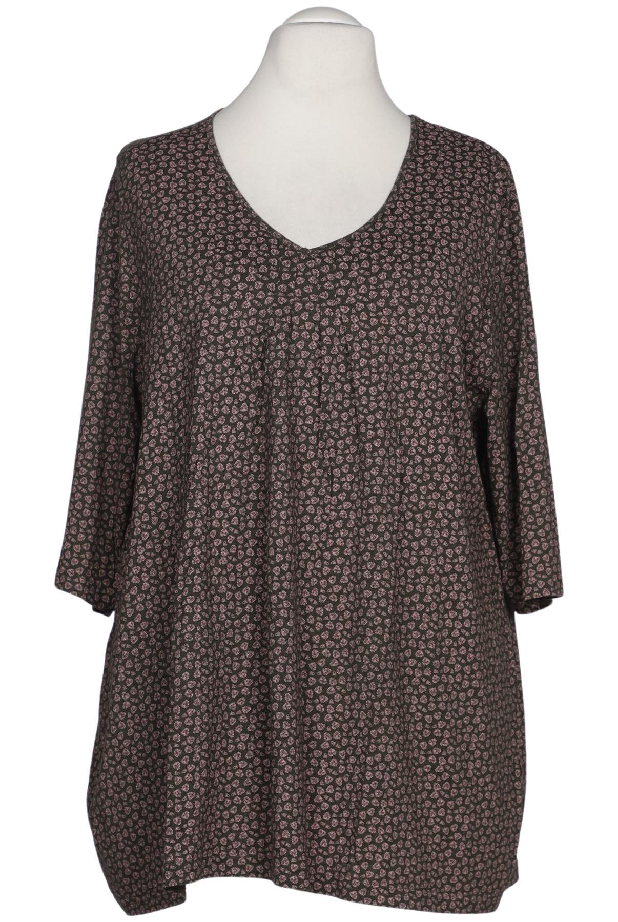 

Ulla Popken Damen Langarmshirt, braun, Gr. 54