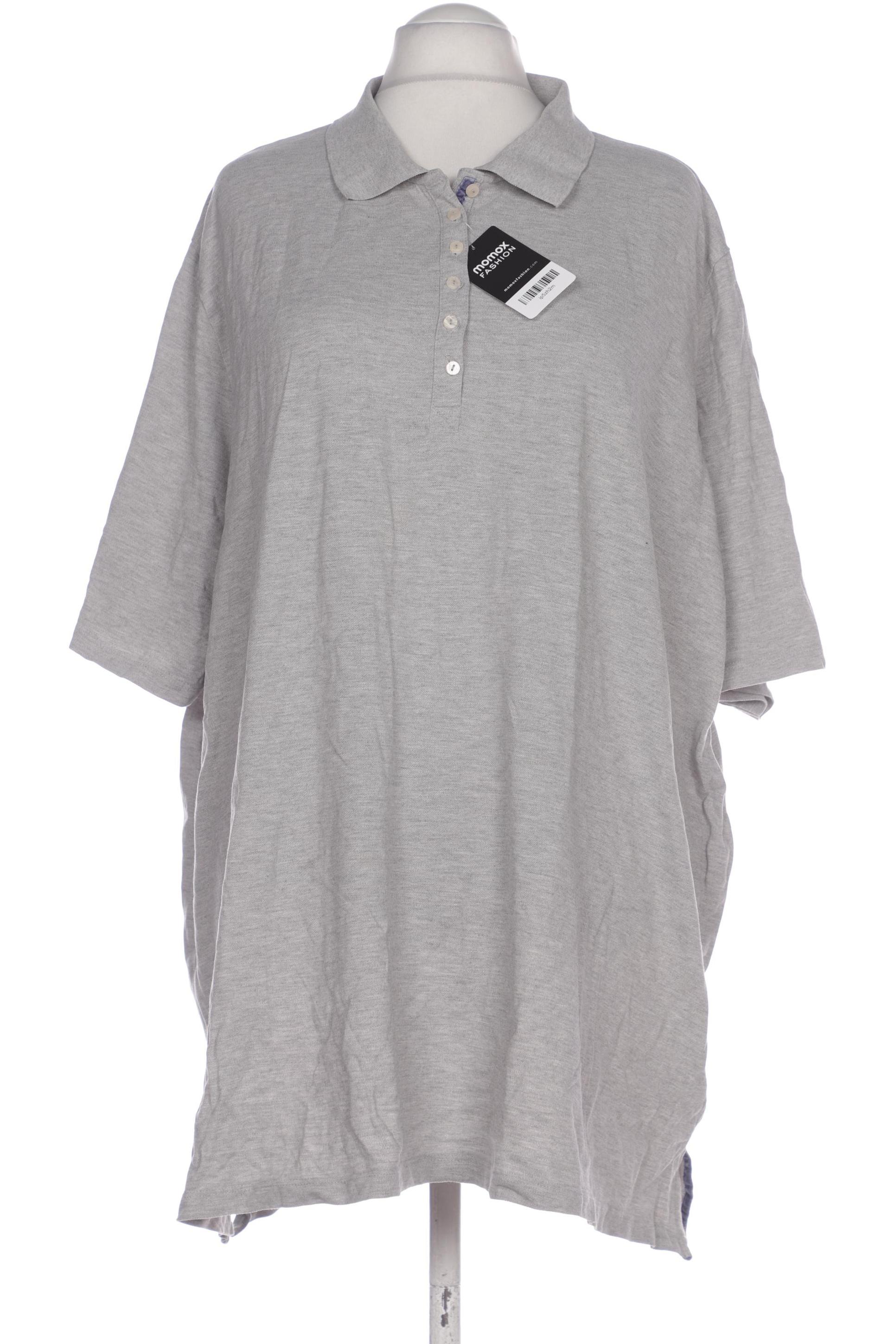 

Ulla Popken Damen Poloshirt, grau, Gr. 62