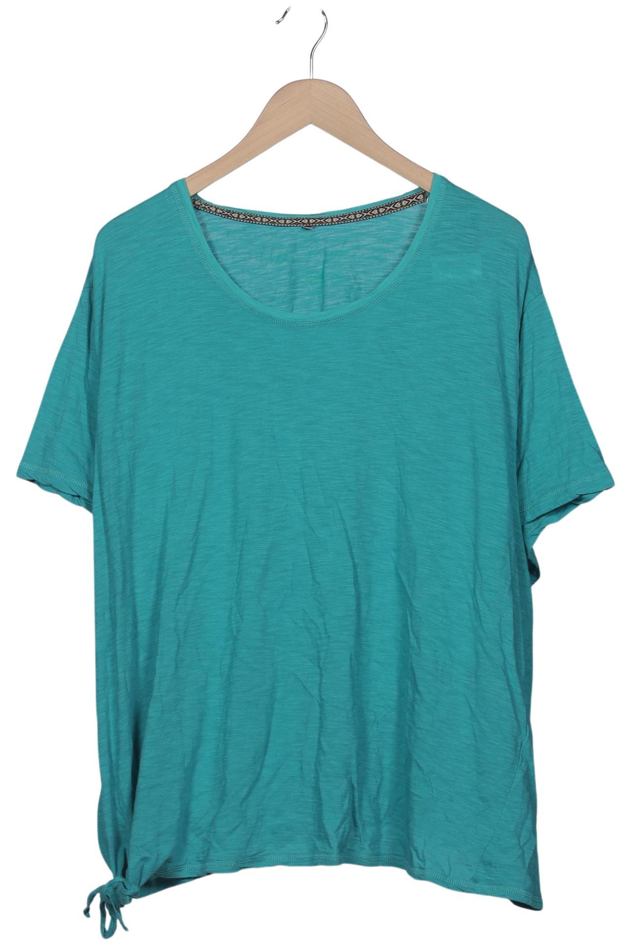 

Ulla Popken Damen T-Shirt, türkis, Gr. 48