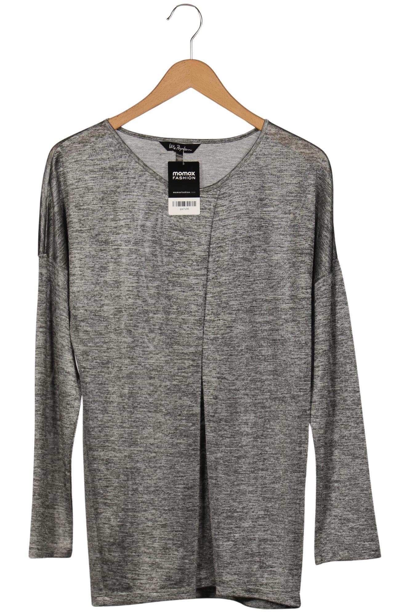 

Ulla Popken Damen Langarmshirt, grau, Gr. 42