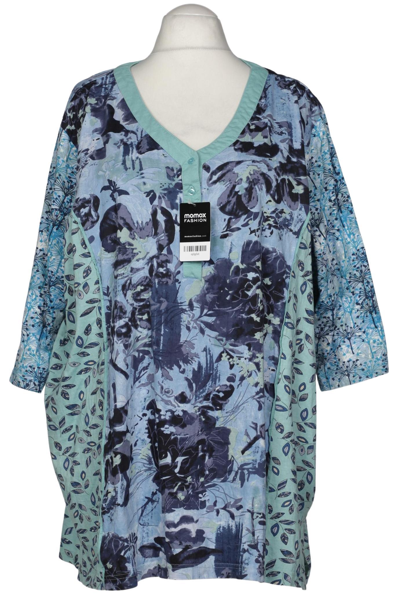 

Ulla Popken Damen T-Shirt, türkis, Gr. 54