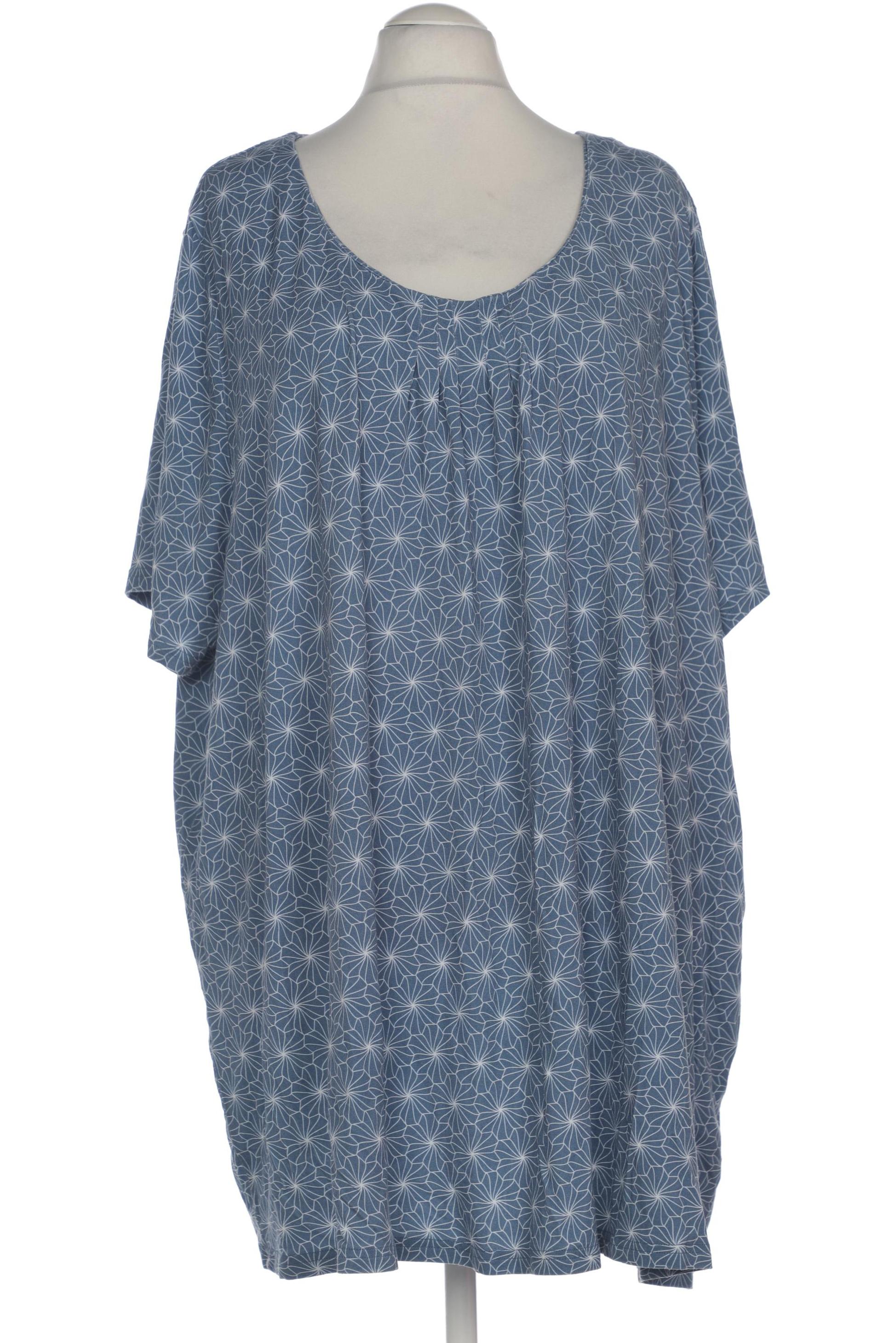 

Ulla Popken Damen T-Shirt, blau, Gr. 58