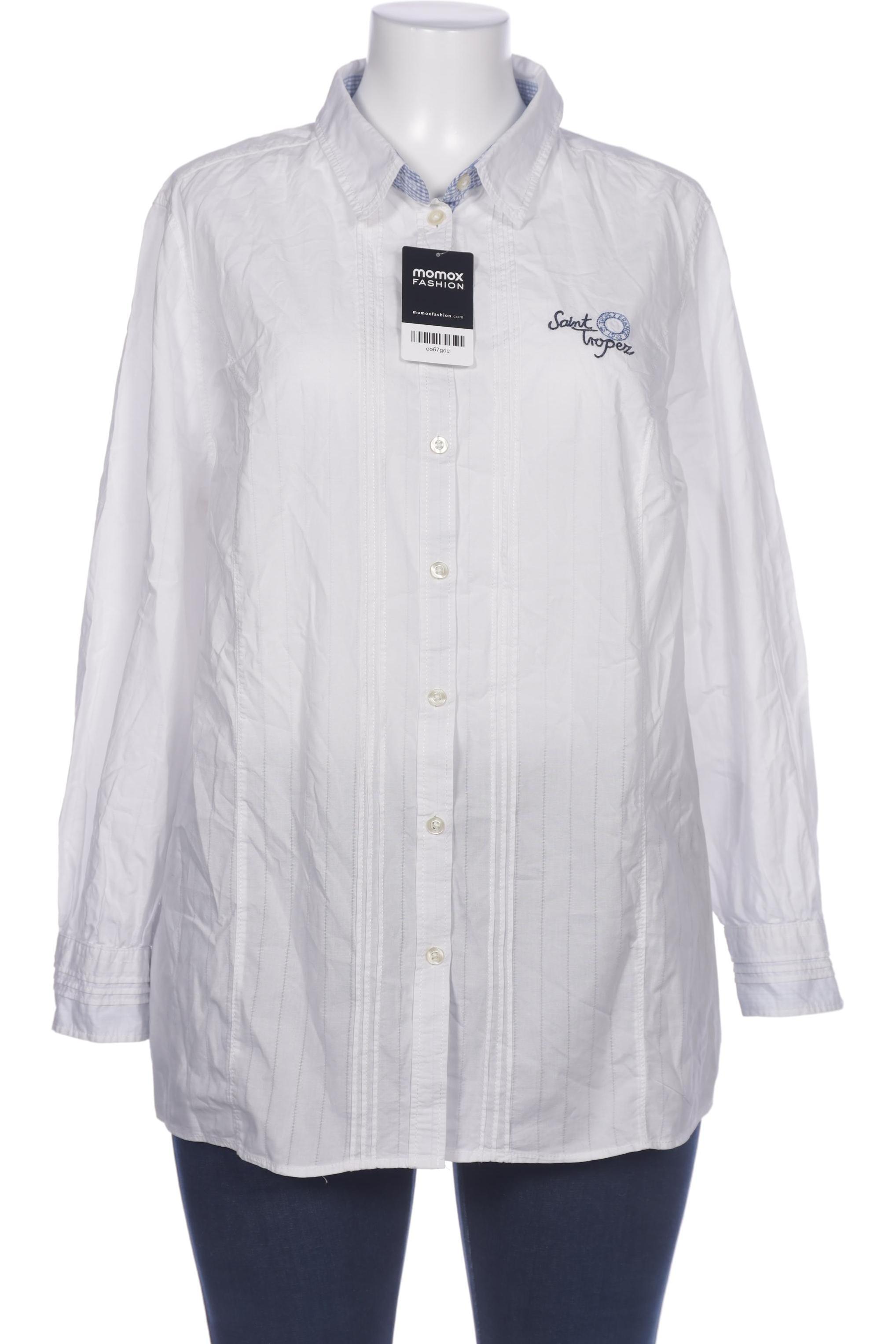 

Ulla Popken Damen Bluse, weiß, Gr. 46