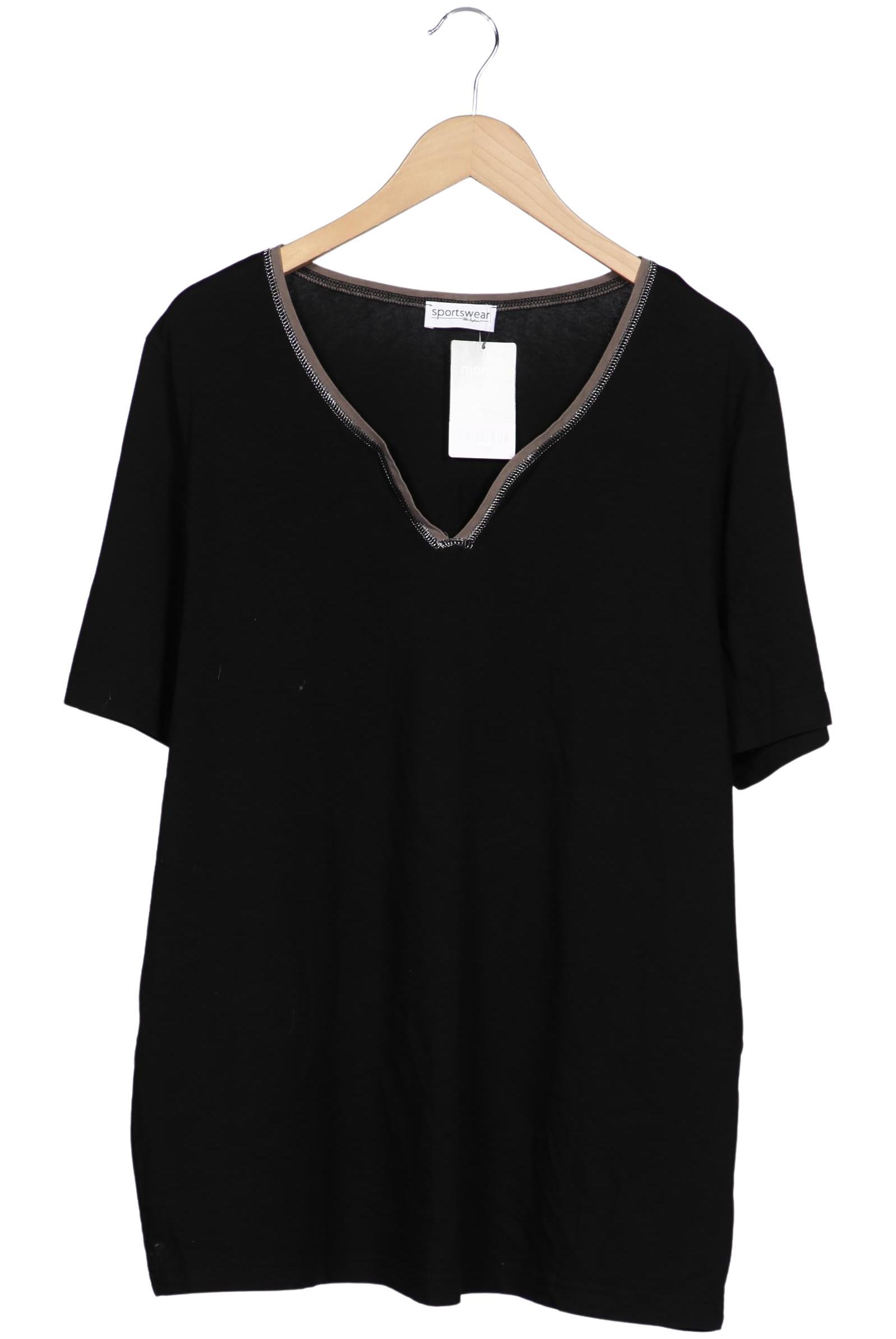 

Ulla Popken Damen T-Shirt, schwarz, Gr. 46