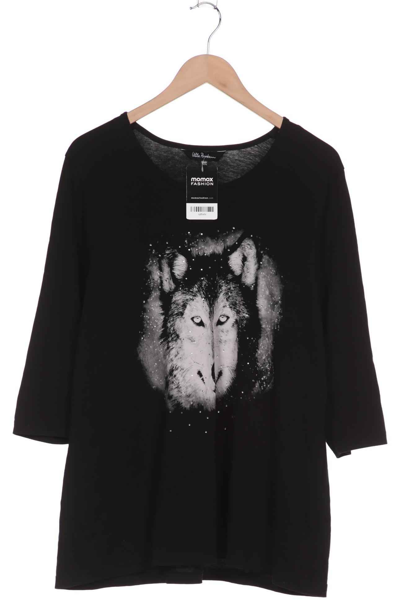 

Ulla Popken Damen Langarmshirt, schwarz