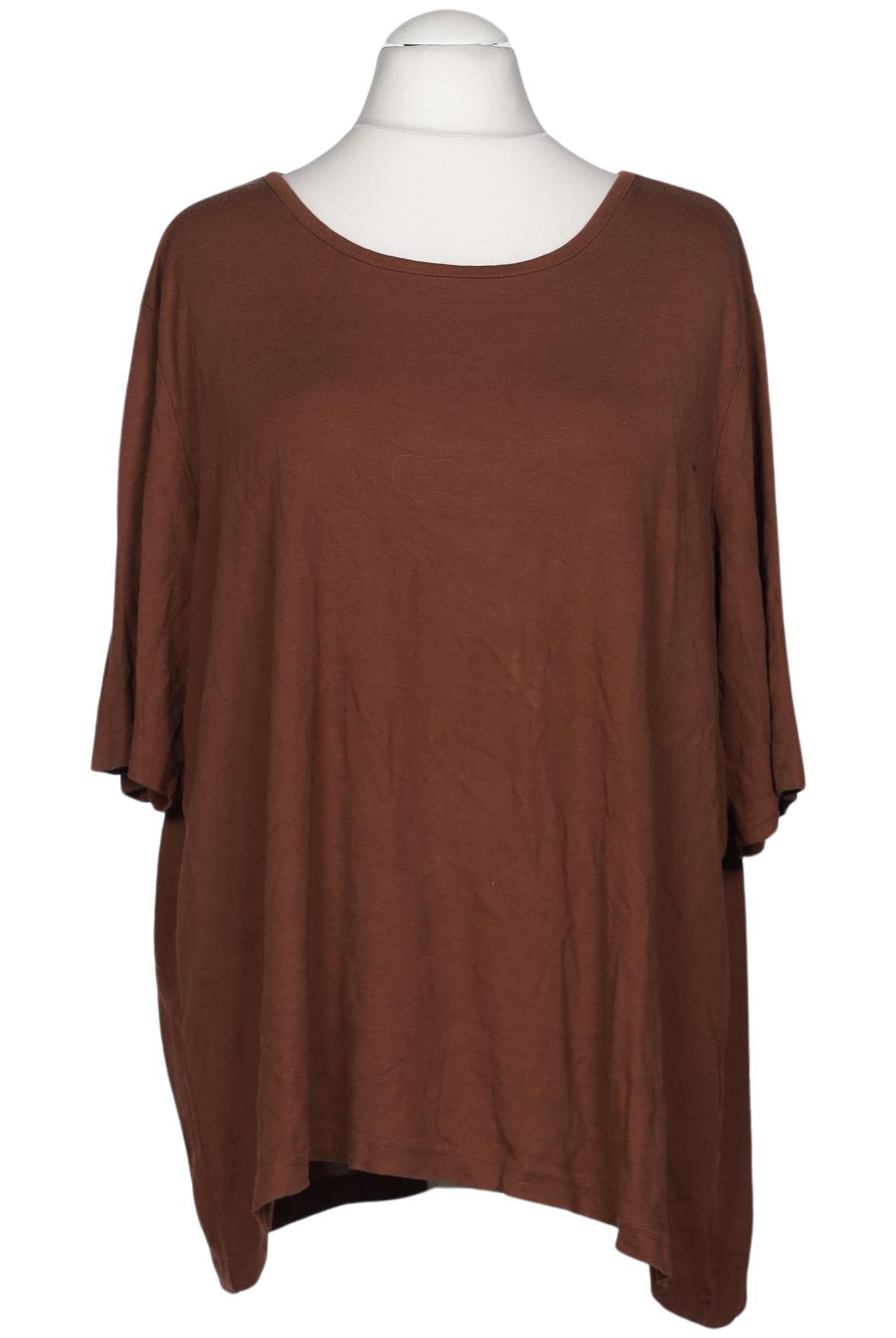 

Ulla Popken Damen T-Shirt, braun, Gr. 58