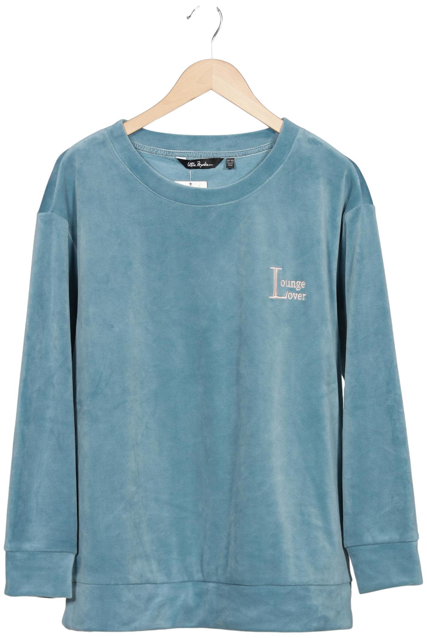 

Ulla Popken Damen Sweatshirt, türkis, Gr. 42