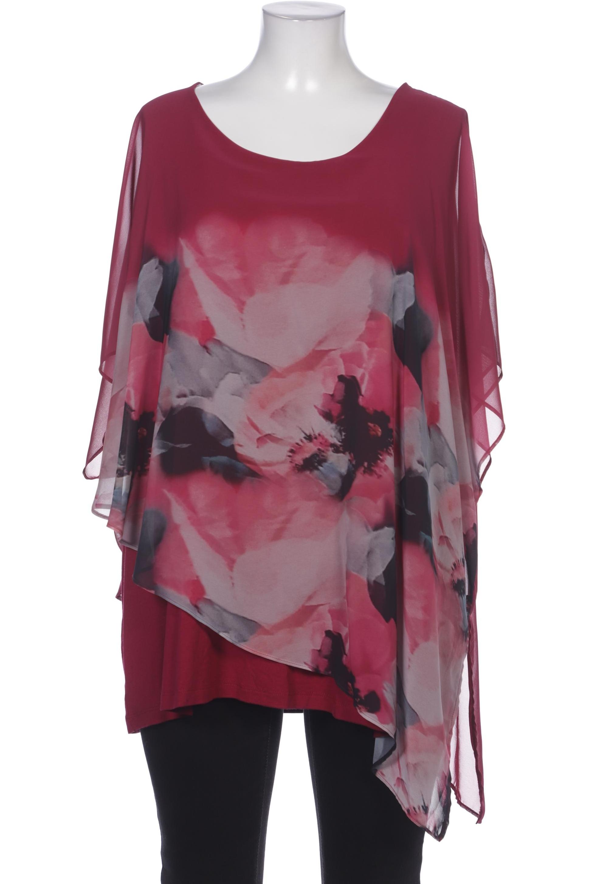 

Ulla Popken Damen Bluse, bordeaux, Gr. 50