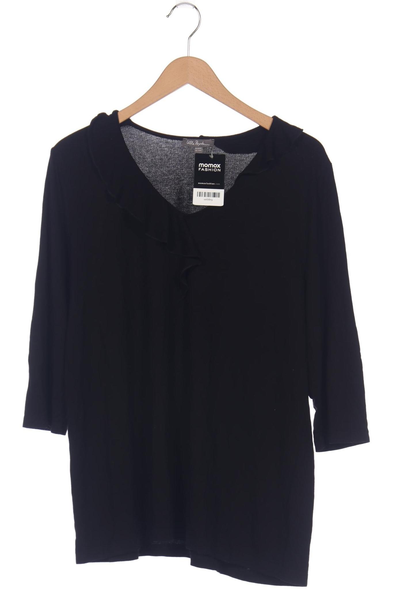 

Ulla Popken Damen Langarmshirt, schwarz, Gr. 46