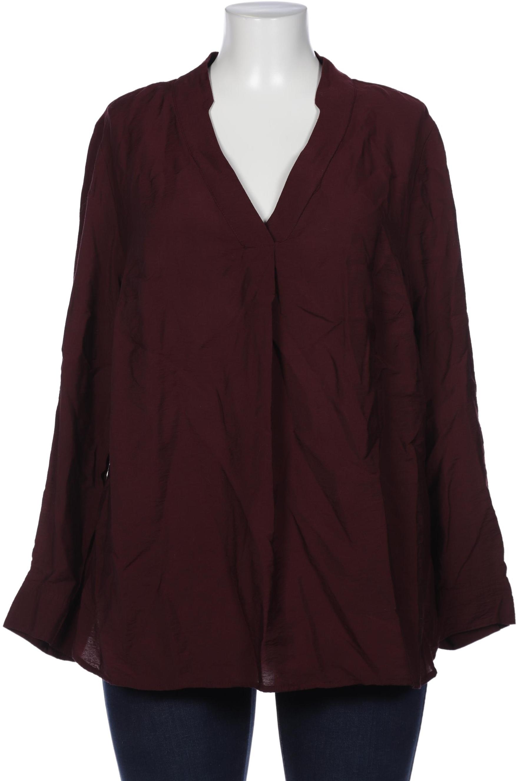 

Ulla Popken Damen Bluse, bordeaux, Gr. 46