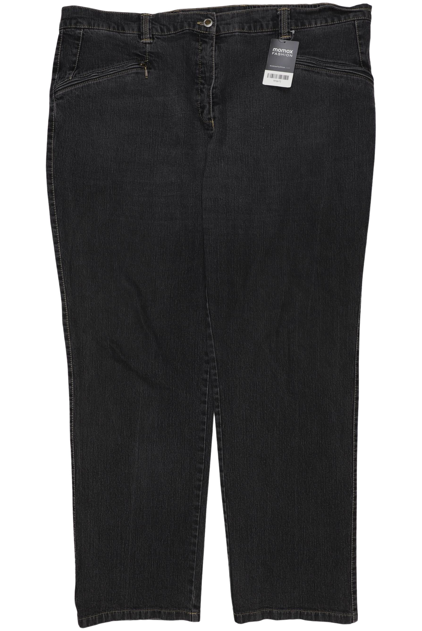 

Ulla Popken Damen Jeans, schwarz, Gr. 52