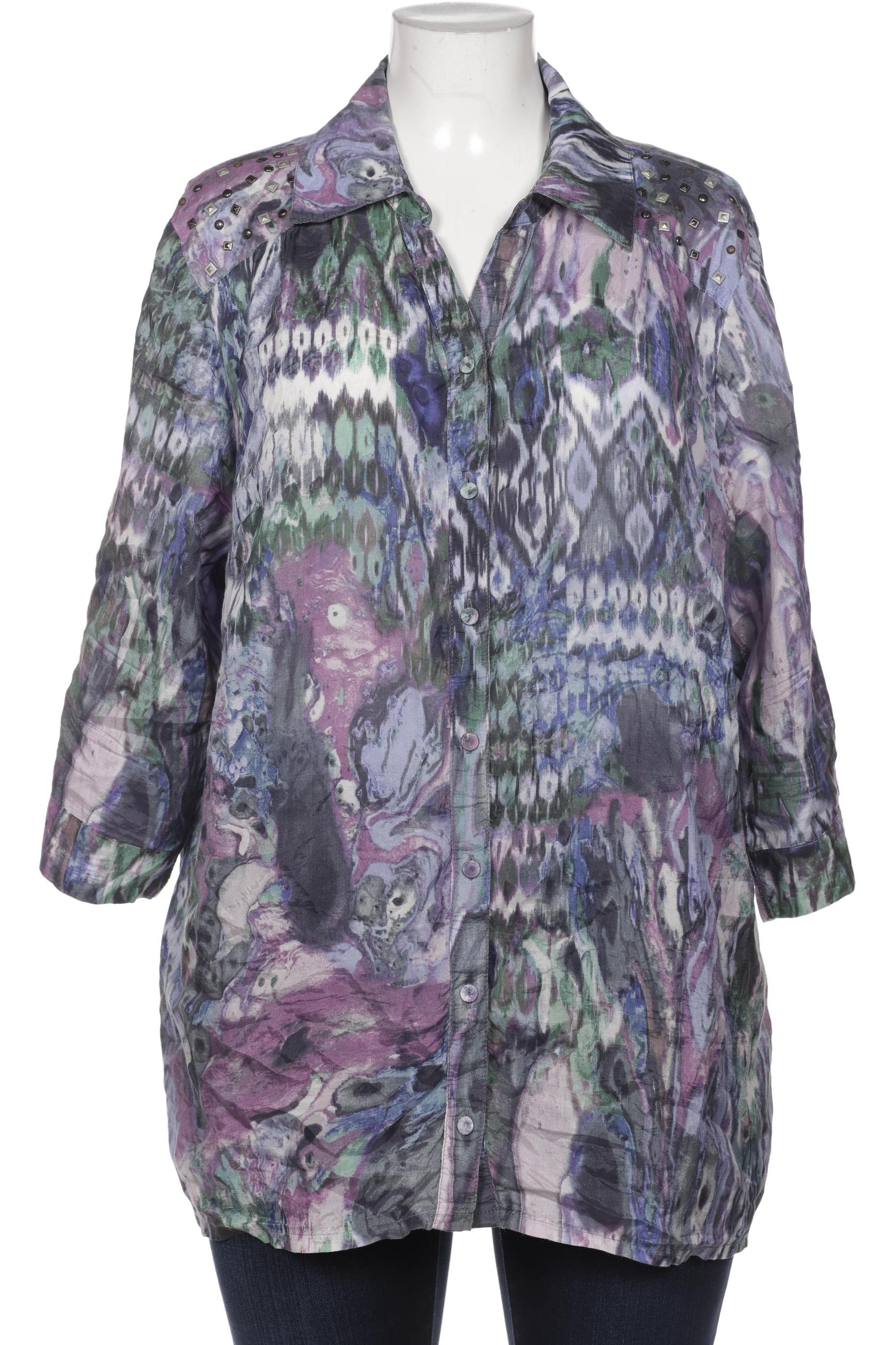 

Ulla Popken Damen Bluse, flieder, Gr. 46