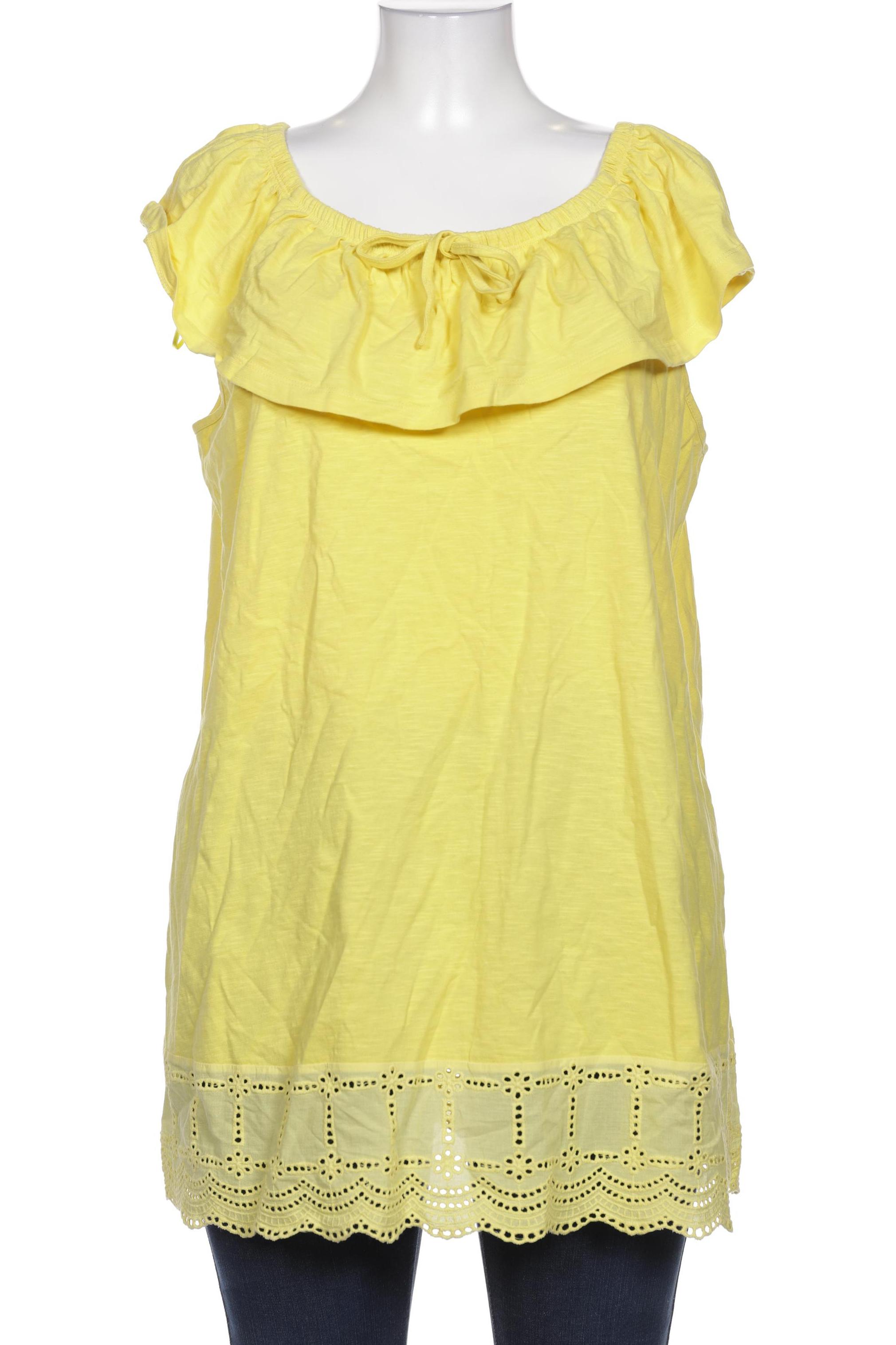 

Ulla Popken Damen Bluse, gelb