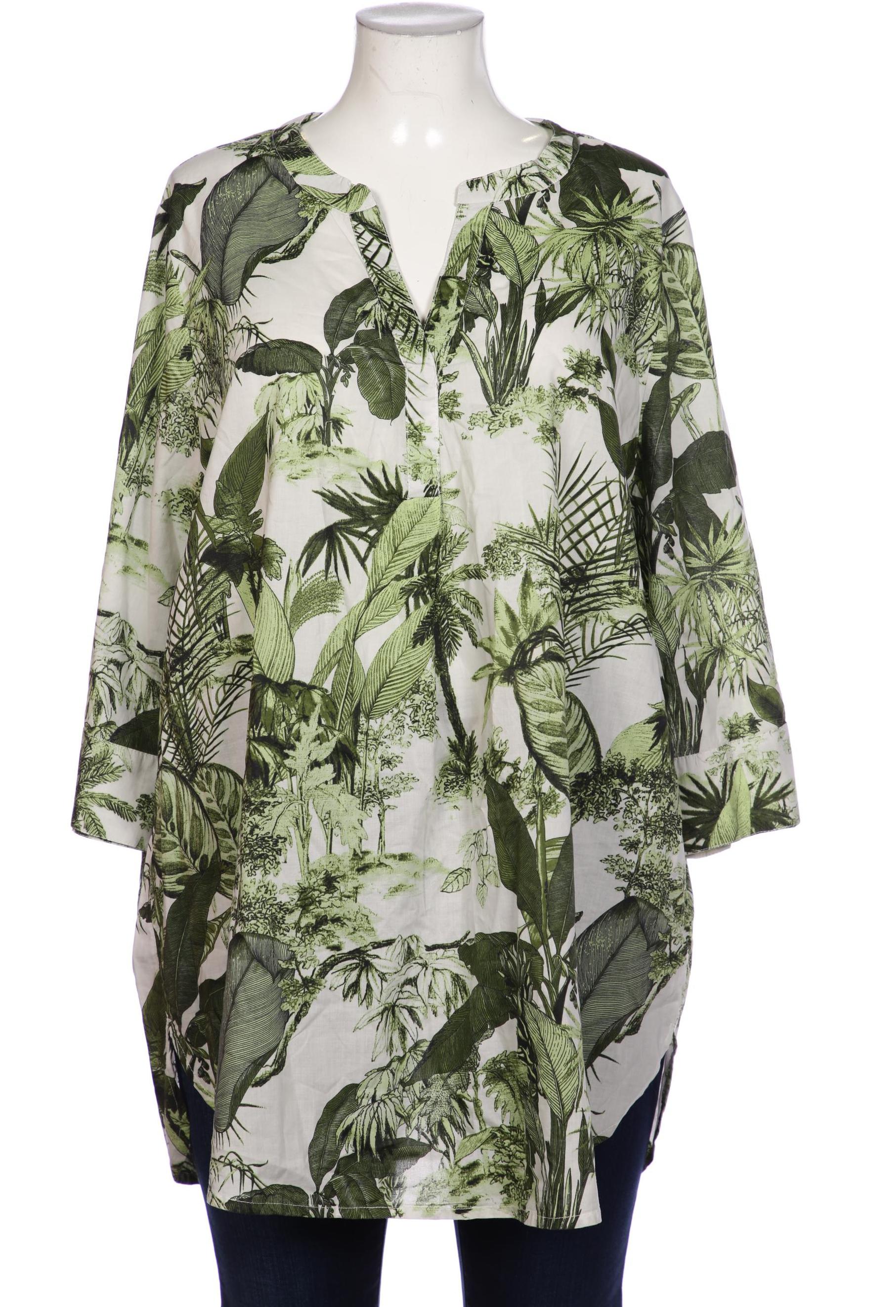 

Ulla Popken Damen Bluse, grün, Gr. 50
