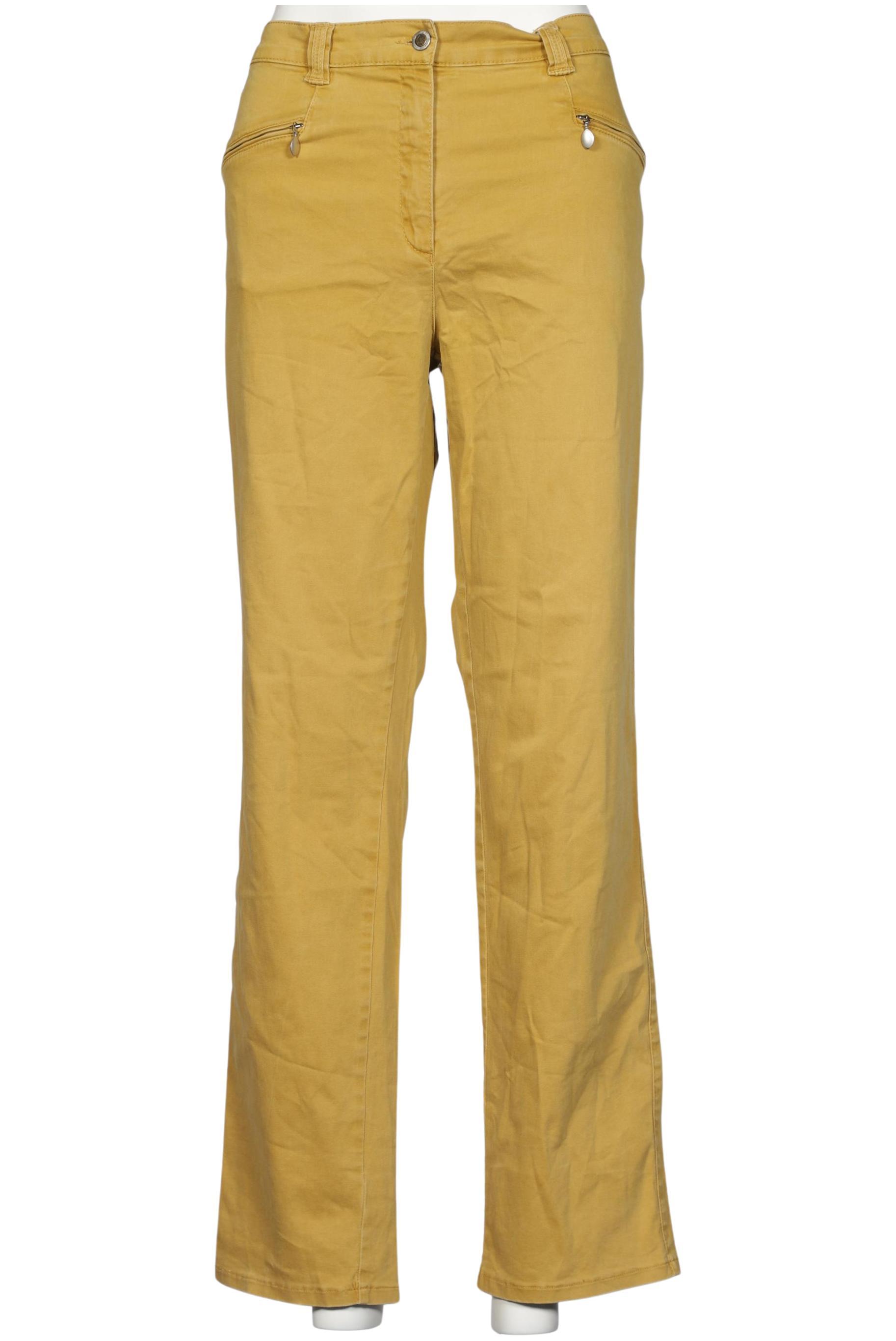 

Ulla Popken Damen Jeans, gelb, Gr. 44