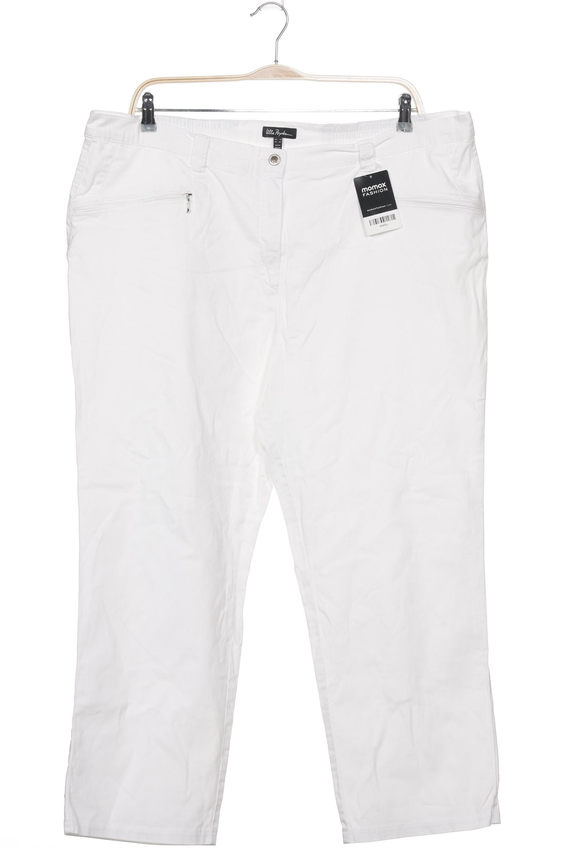 

Ulla Popken Damen Stoffhose, weiß, Gr. 26