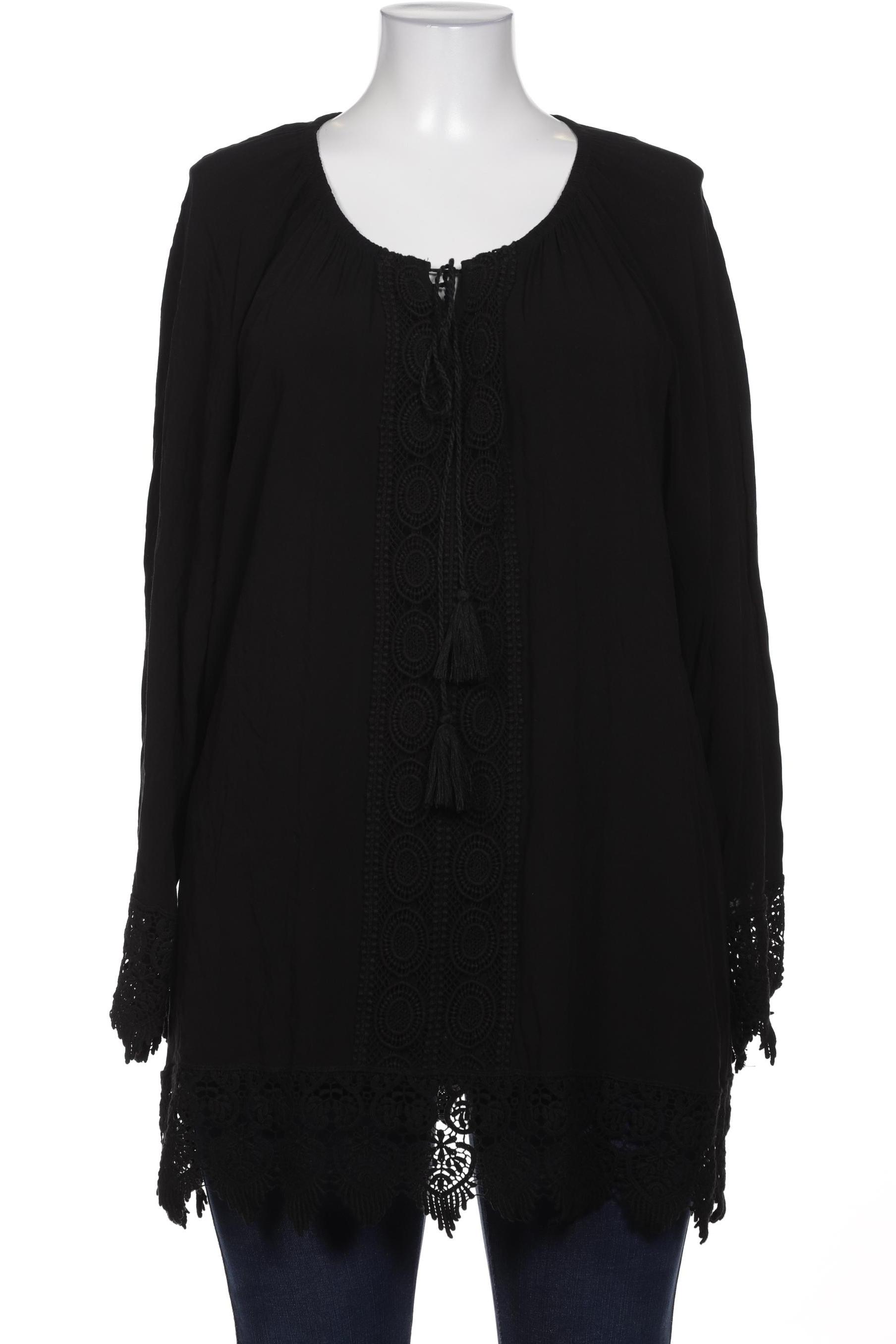 

Ulla Popken Damen Bluse, schwarz