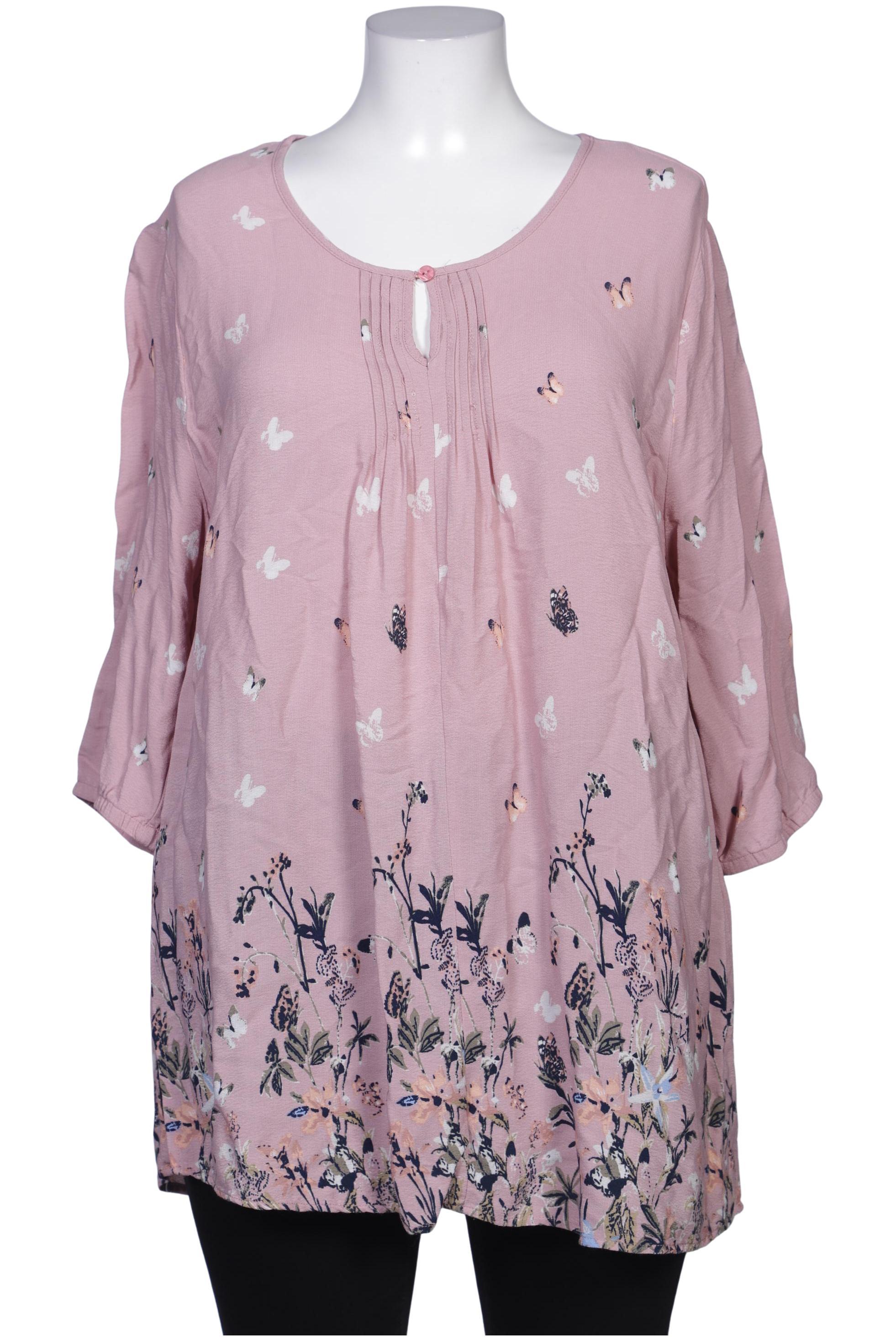 

Ulla Popken Damen Bluse, pink, Gr. 48