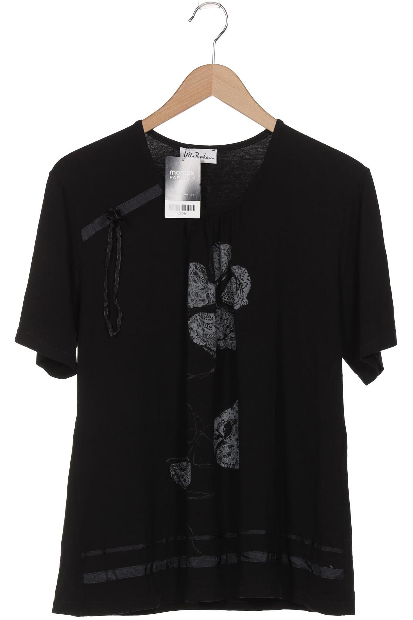 

Ulla Popken Damen T-Shirt, schwarz, Gr. 42