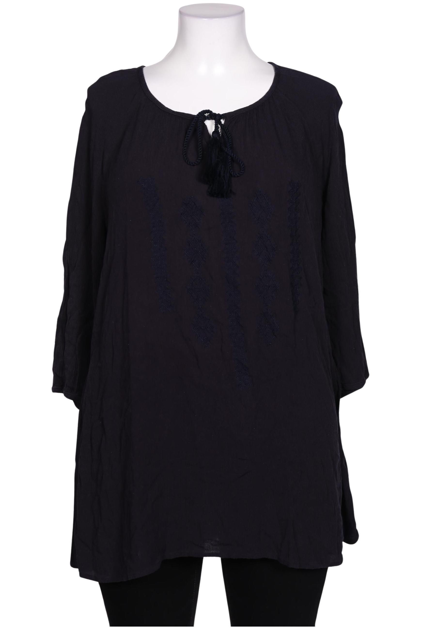 

Ulla Popken Damen Bluse, marineblau, Gr. 46