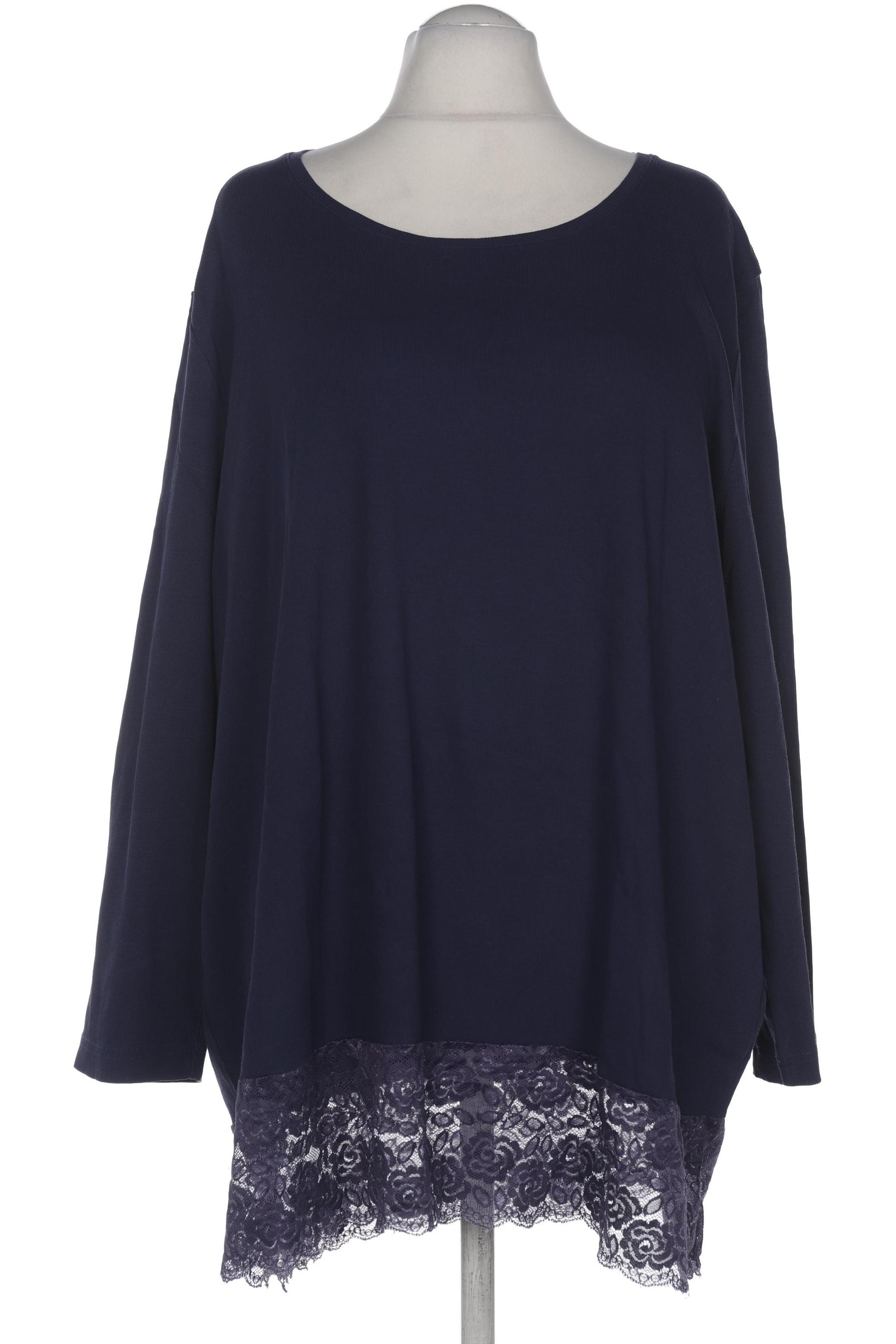 

Ulla Popken Damen Langarmshirt, marineblau, Gr. 54