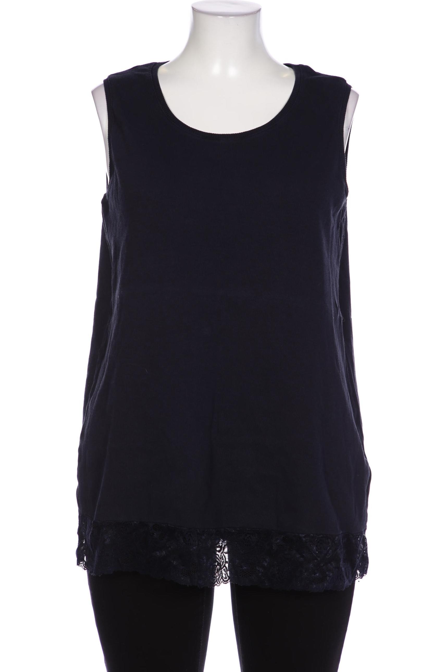

Ulla Popken Damen Top, marineblau, Gr. 46