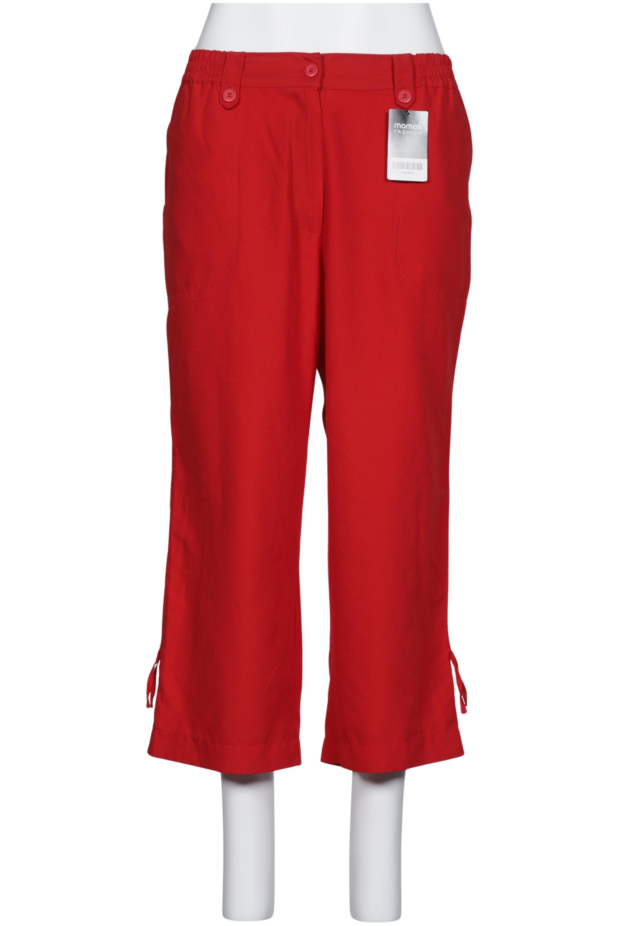 

Ulla Popken Damen Stoffhose, rot, Gr. 46