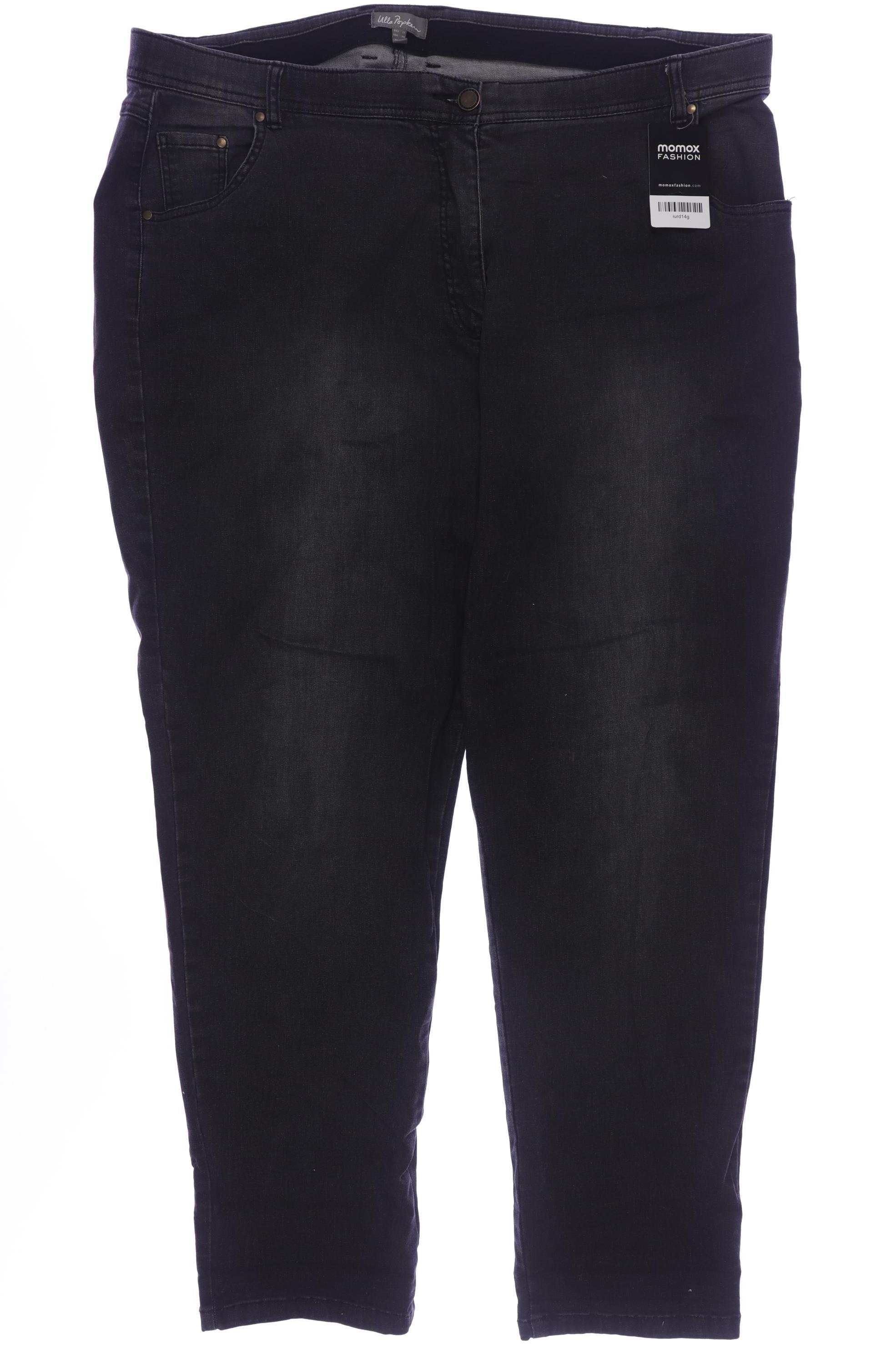 

Ulla Popken Damen Jeans, schwarz, Gr. 50