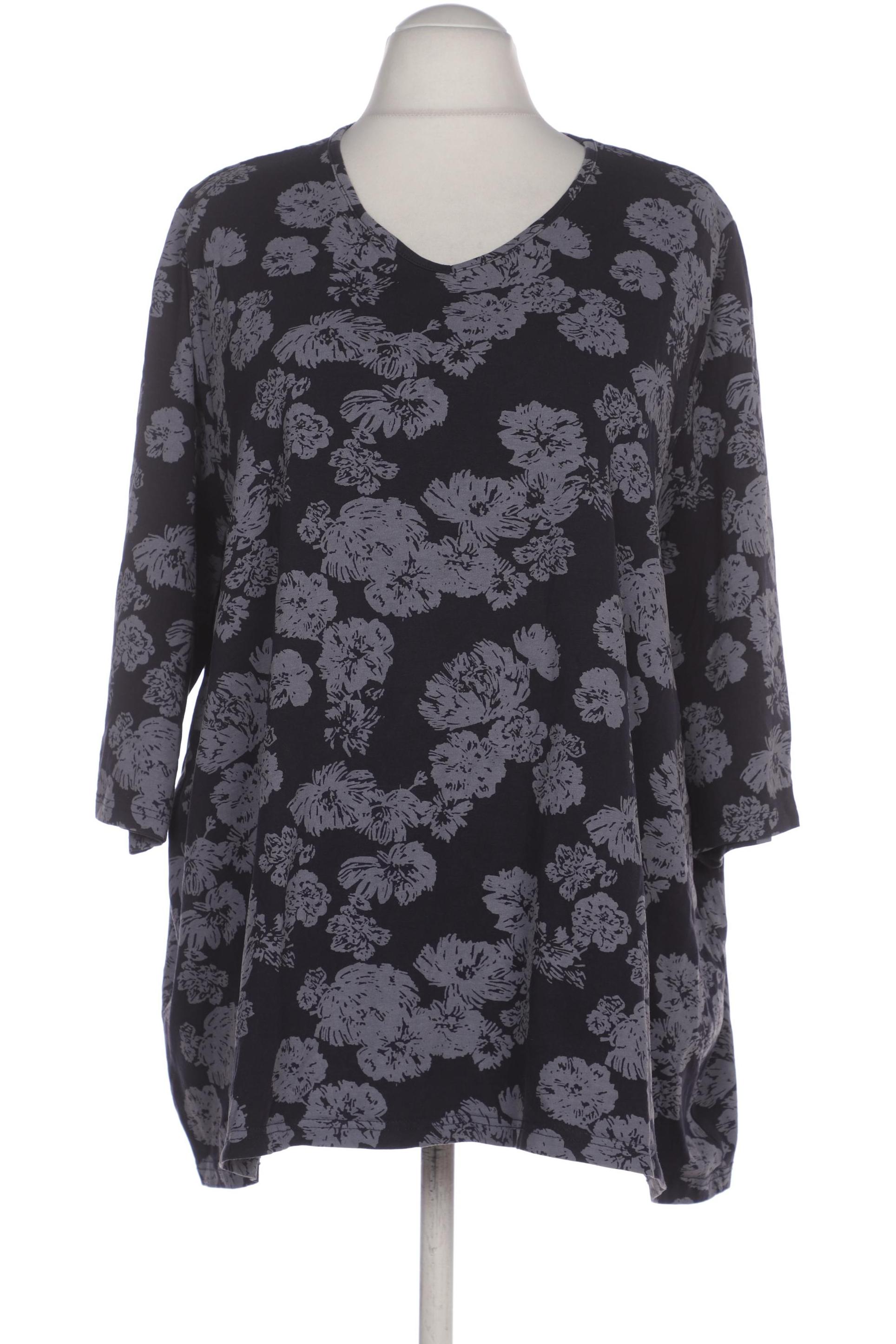 

Ulla Popken Damen Langarmshirt, marineblau, Gr. 58